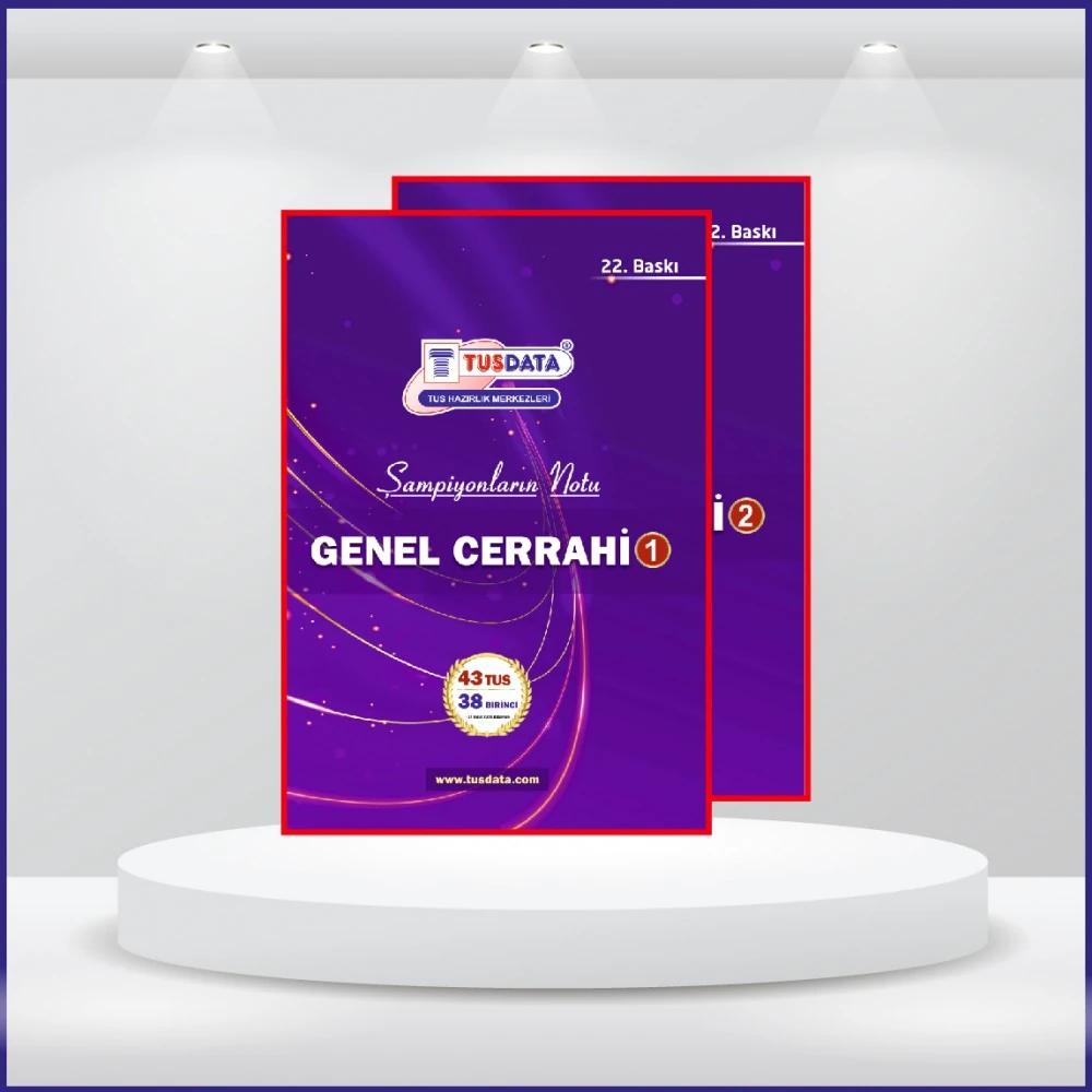 TUS Şampiyonların Notu ( 22.Baskı ) Genel Cerrahi