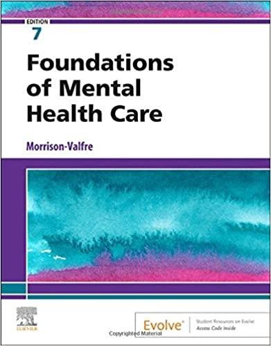 Foundations of Mental Health Care 7th Edition