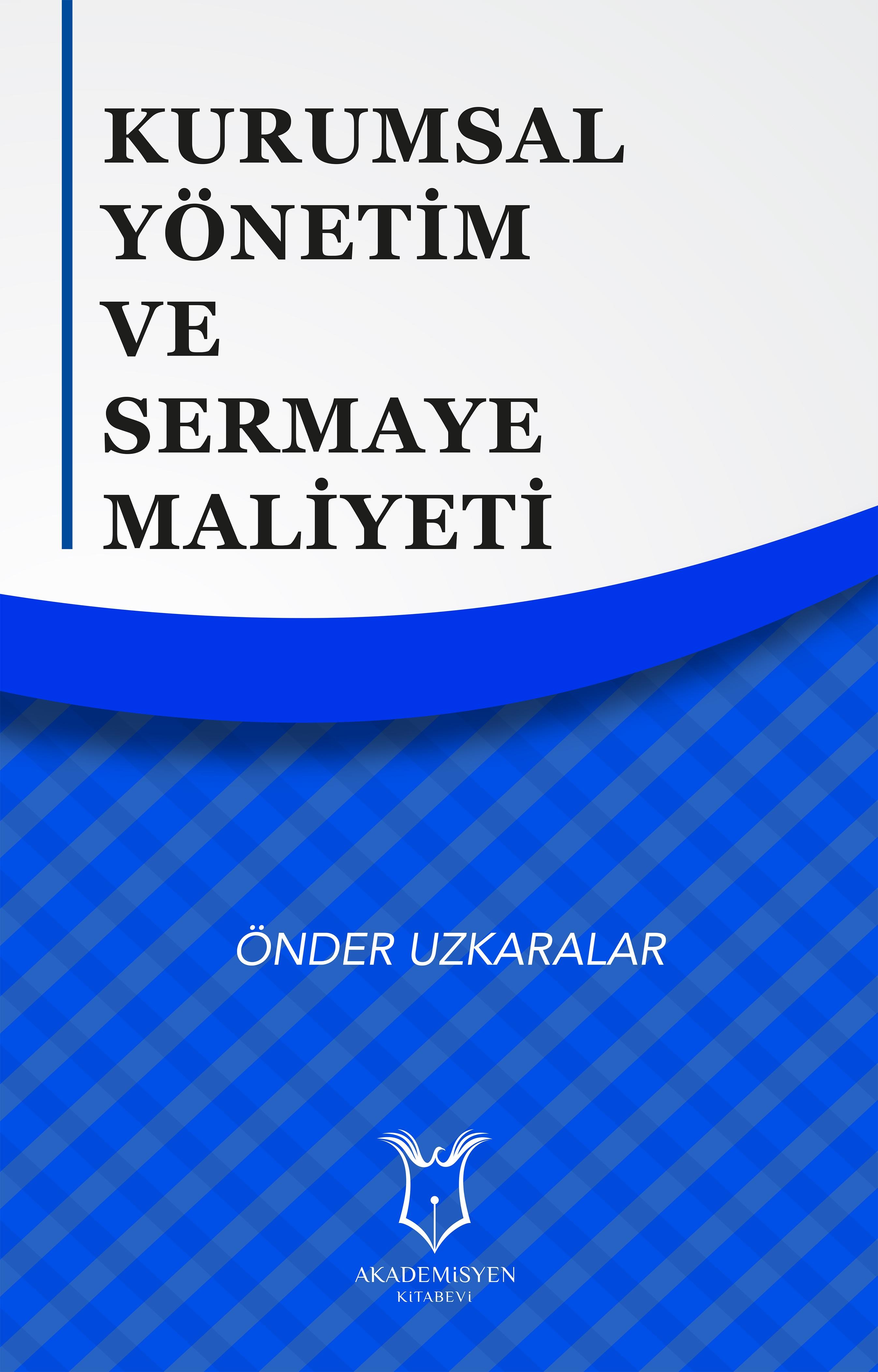 Kurumsal yönetim sermaye maliyeti