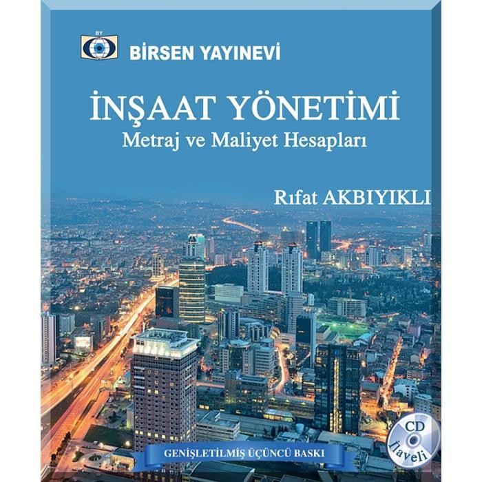 İnşaat Yönetimi Metraj ve Maliyet Hesapları