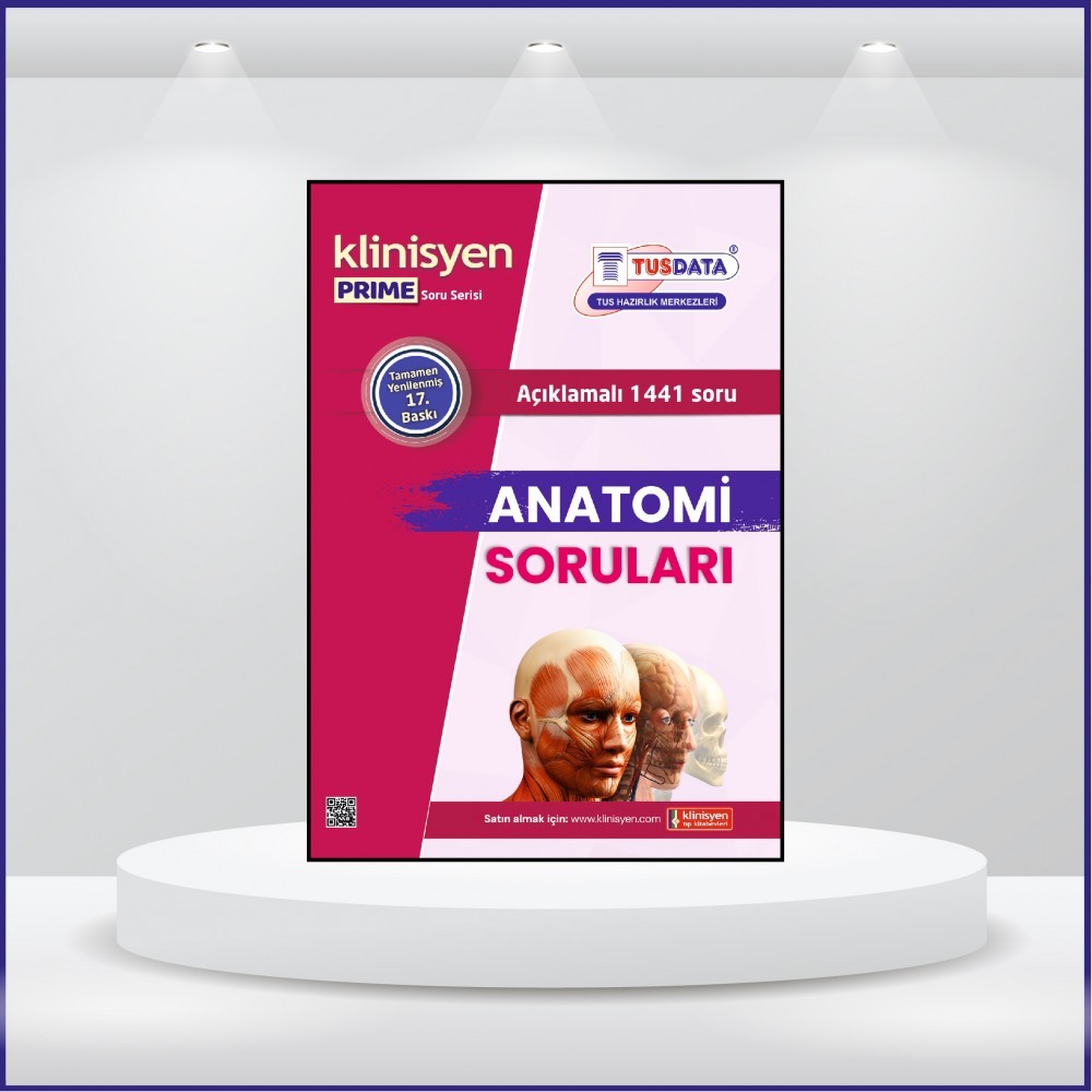 Klinisyen Prime Soruları Anatomi ( 17.Baskı )