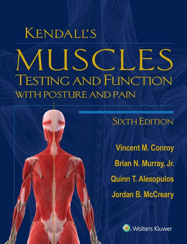 Kendall`s Muscles Testing and Function with Posture and Pain