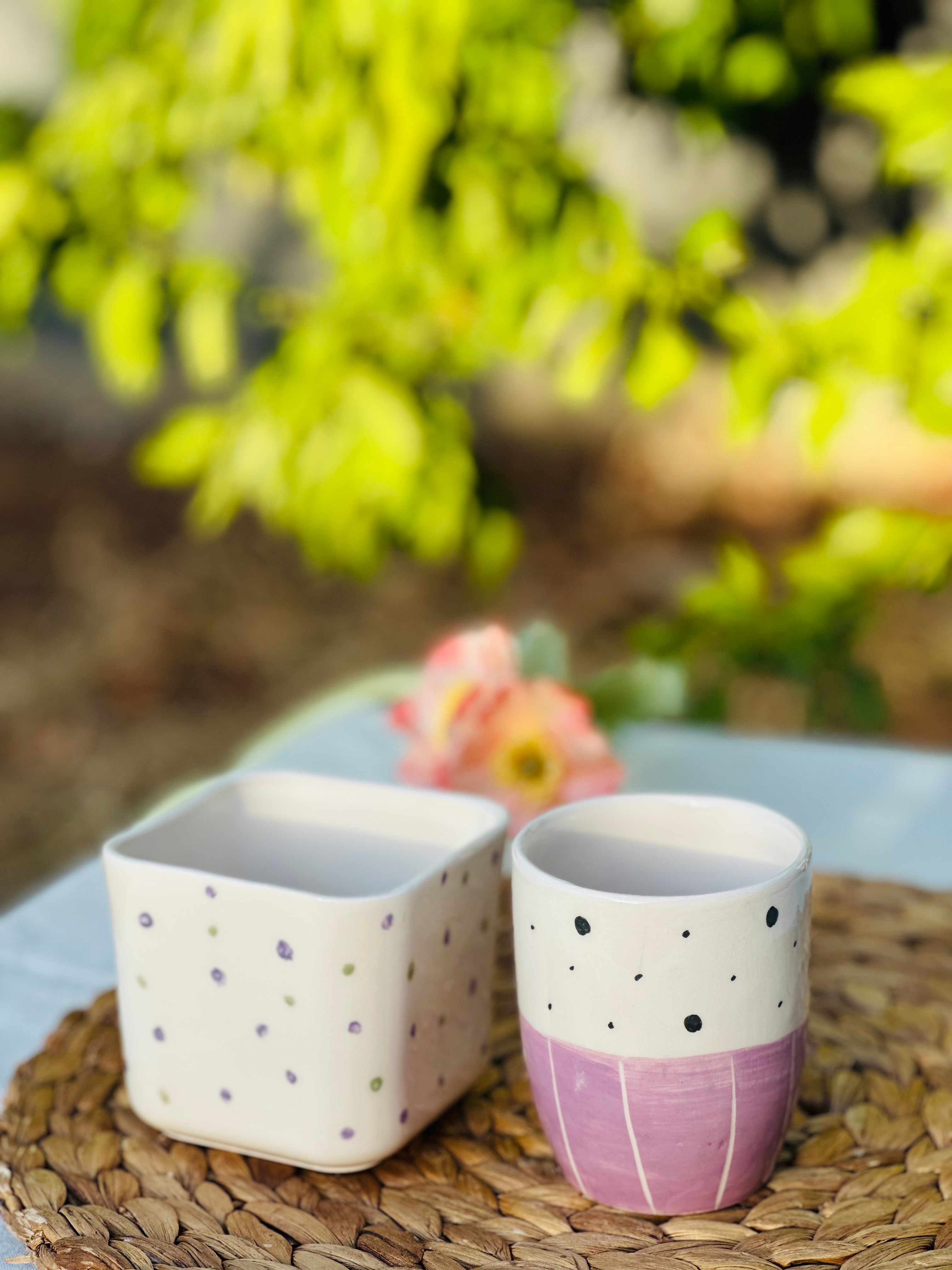 Bardak & Saksı set