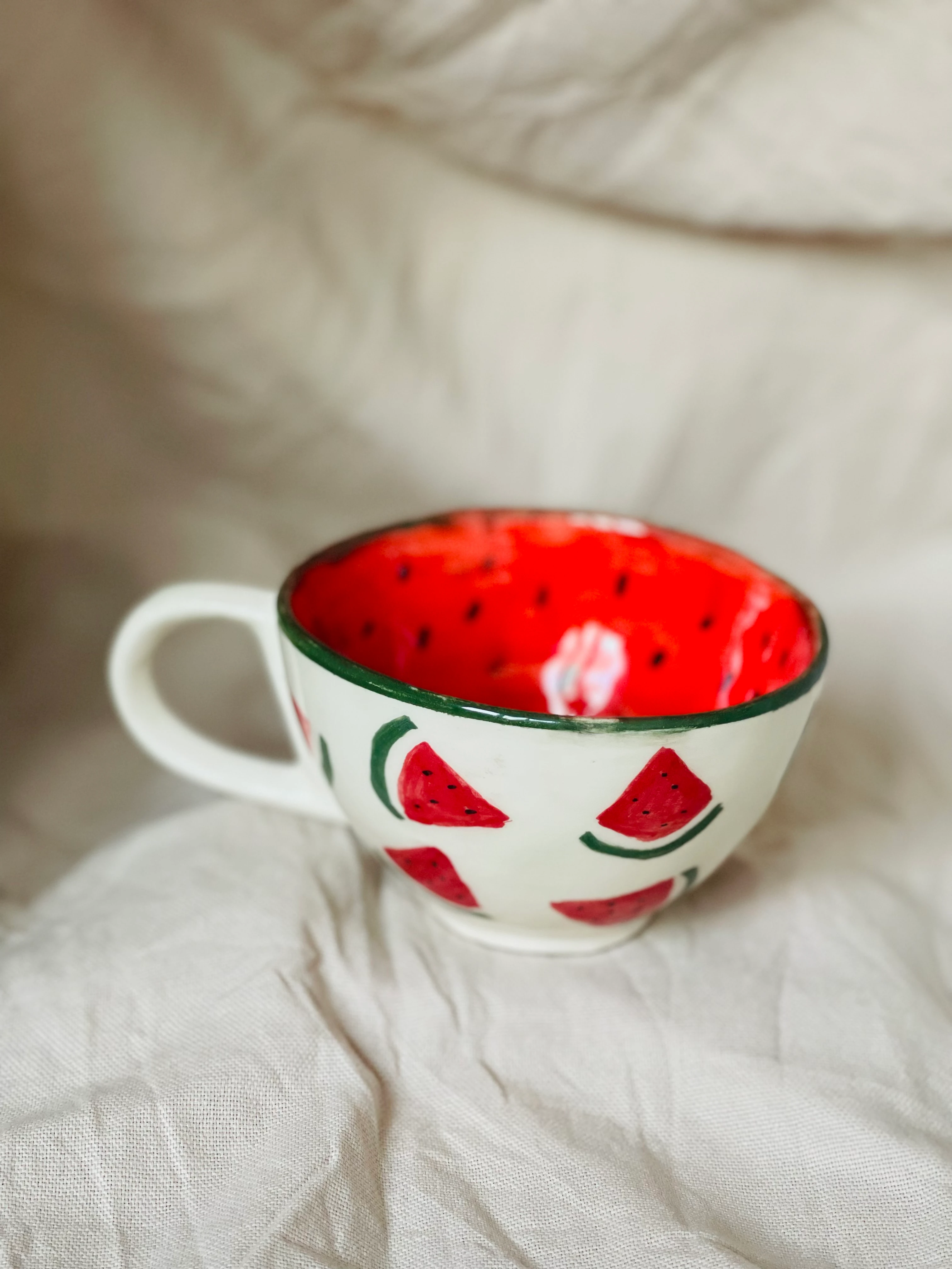 Karpuzlu Latte Fincanı