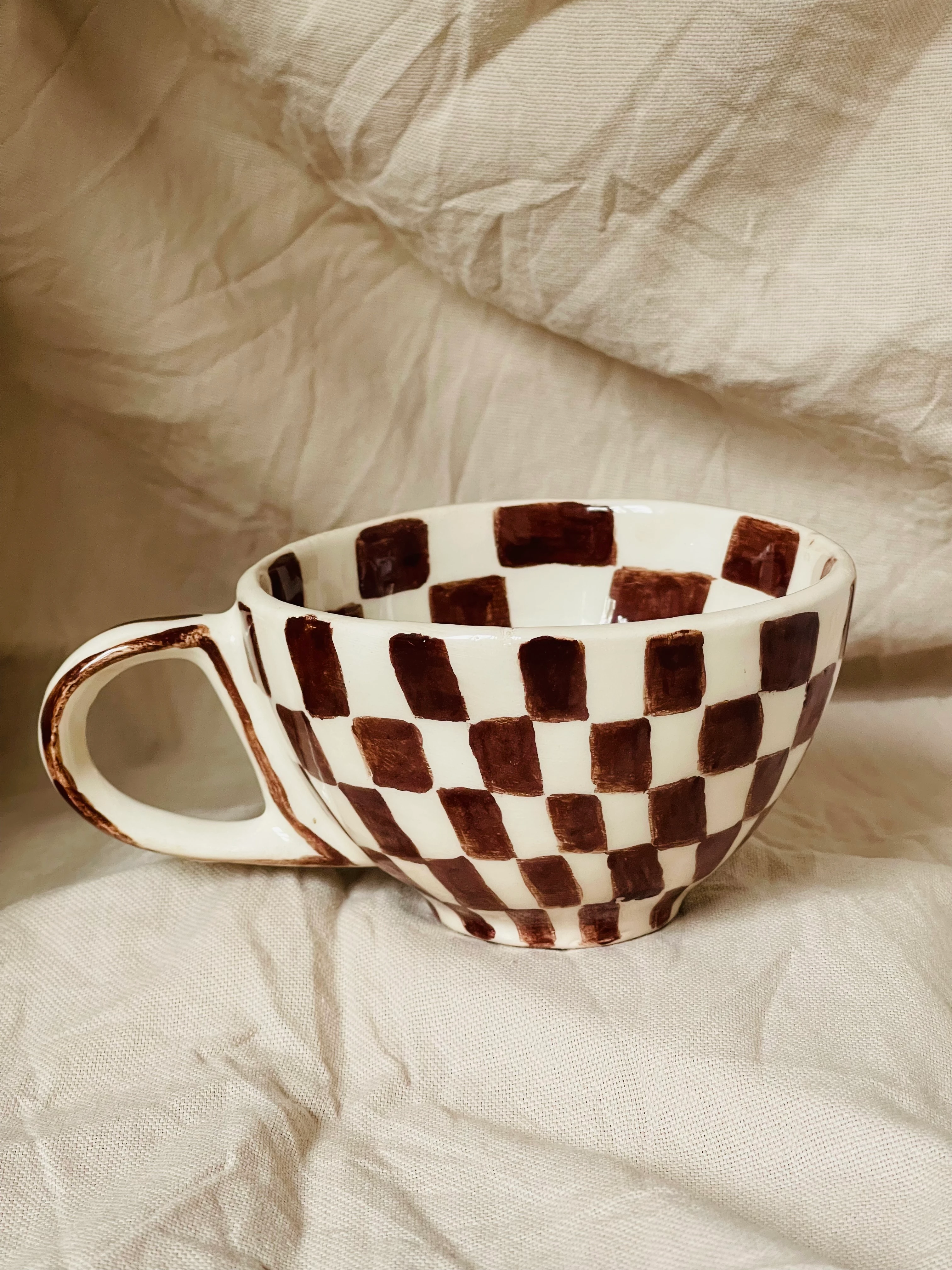 Checker Pattern Kupa