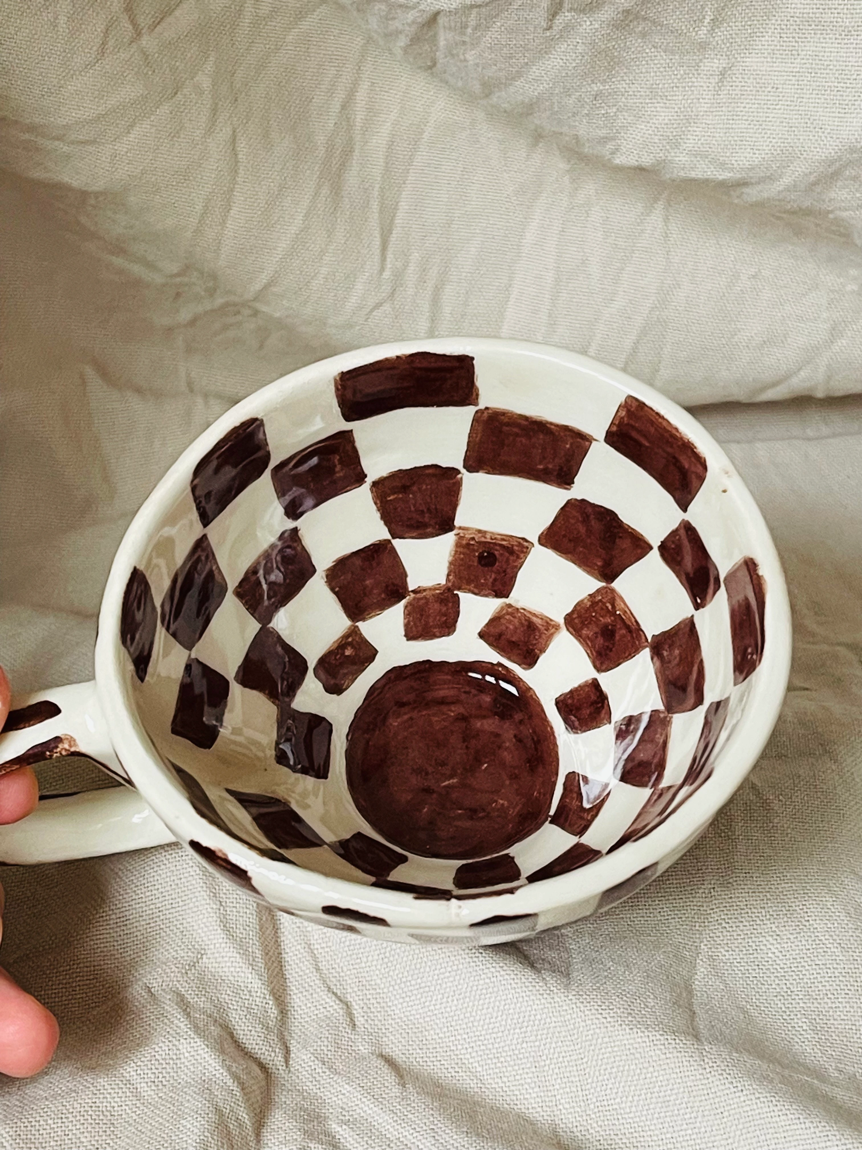 Checker Pattern Kupa