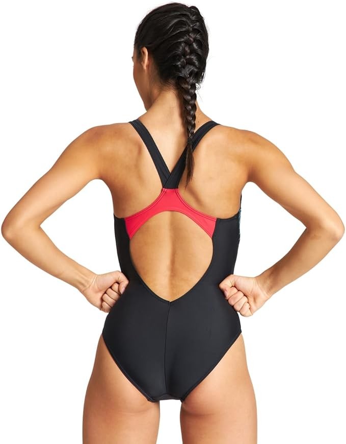 Arena Icons Swimsuit Racer Back Solid Mayo