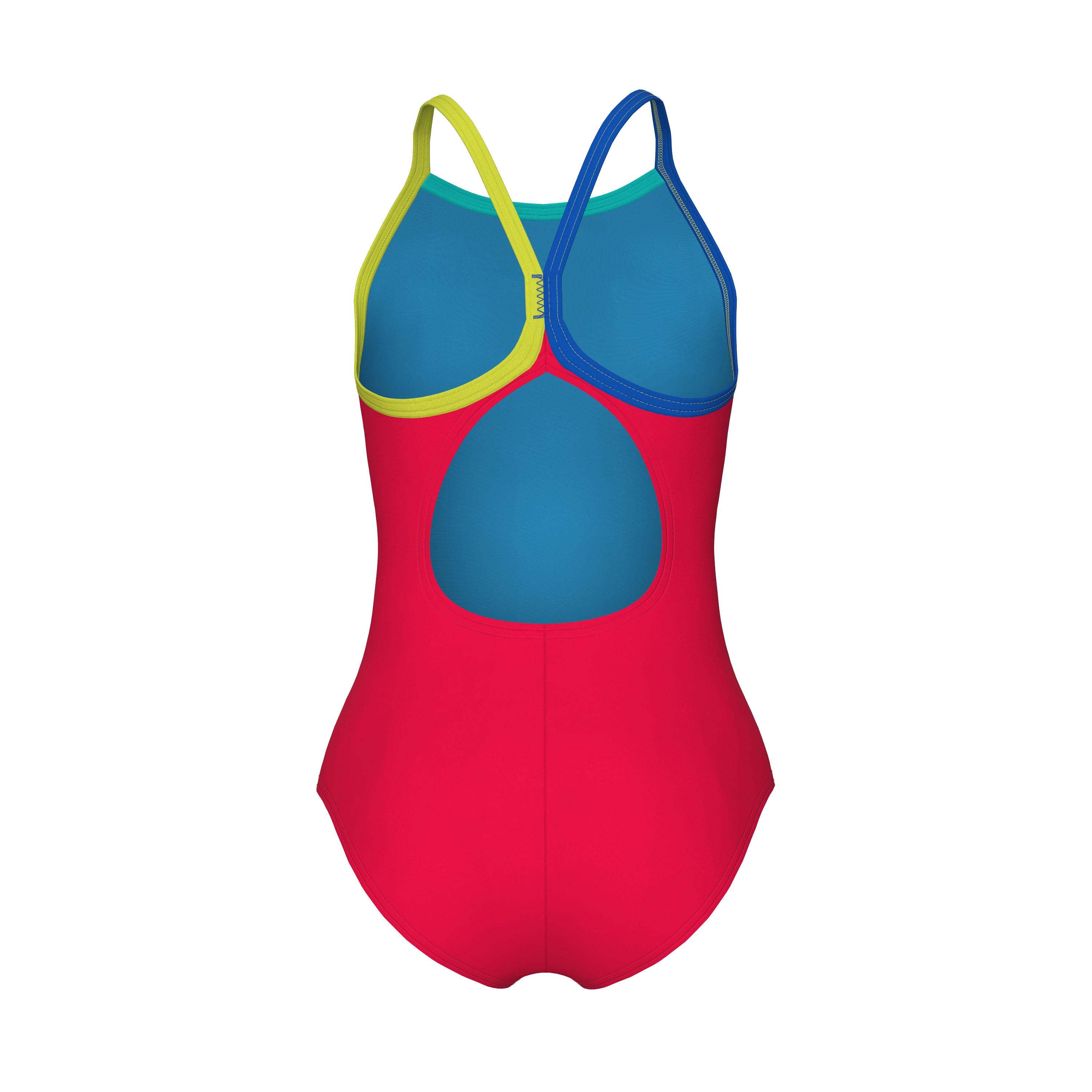 Arena Girl's Swimsuit Light Drop Solid Kız Çocuk Yüzücü Mayo