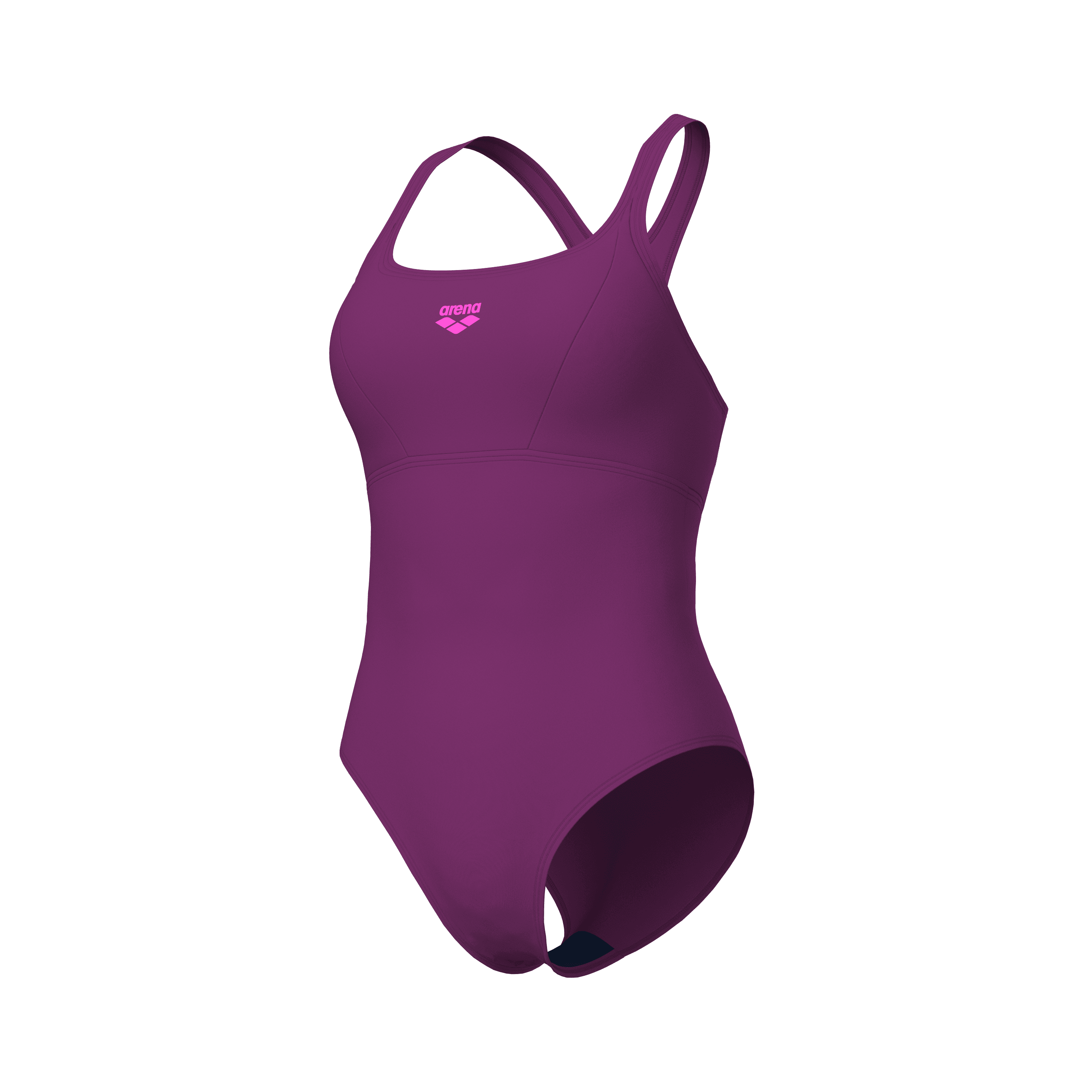 Arena Solid Swimsuit Control Pro Kadın Mayo