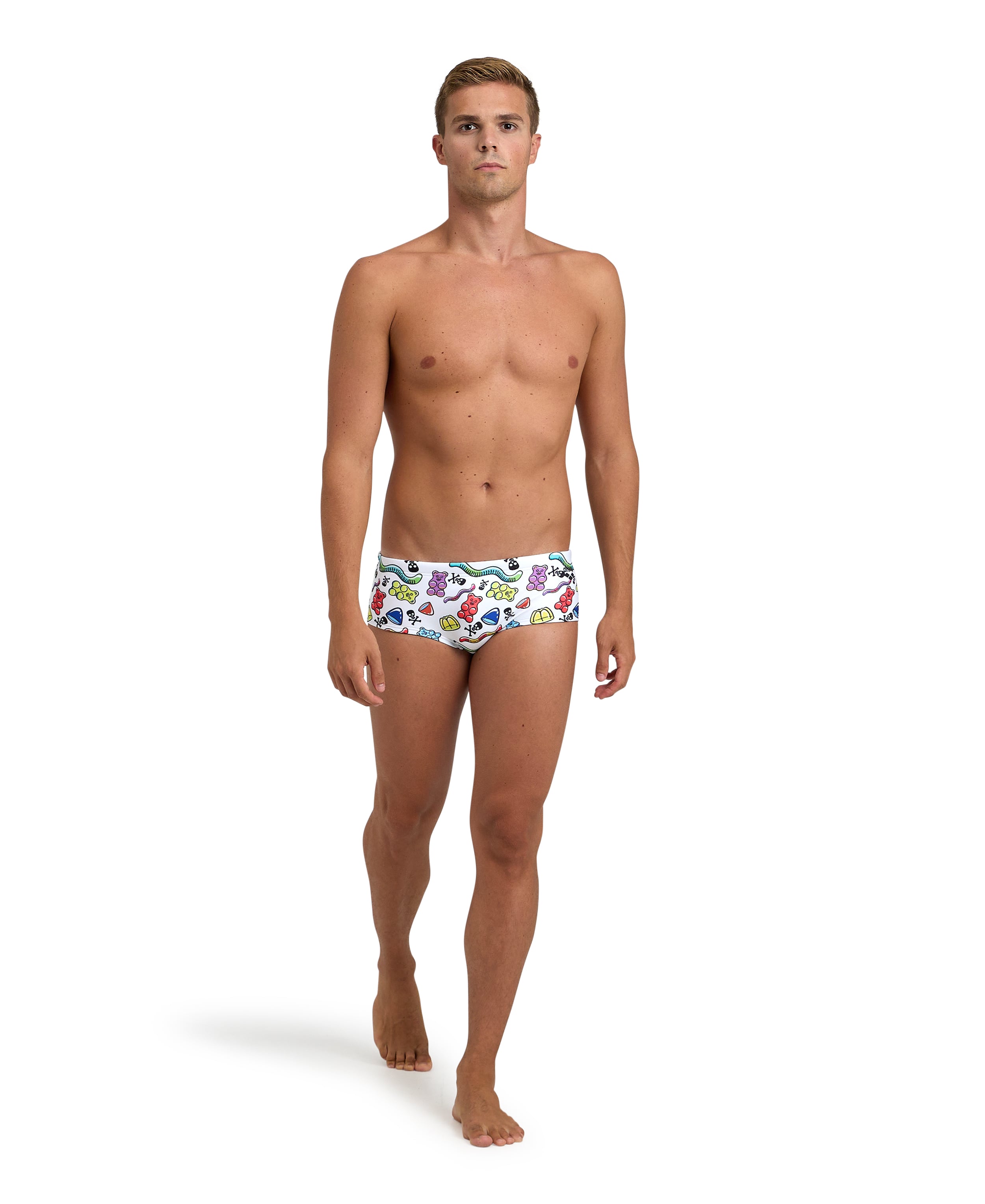 Arena Men's Crazy Gummy Swim Low Waist Short Erkek Mayo - Çok Renkli