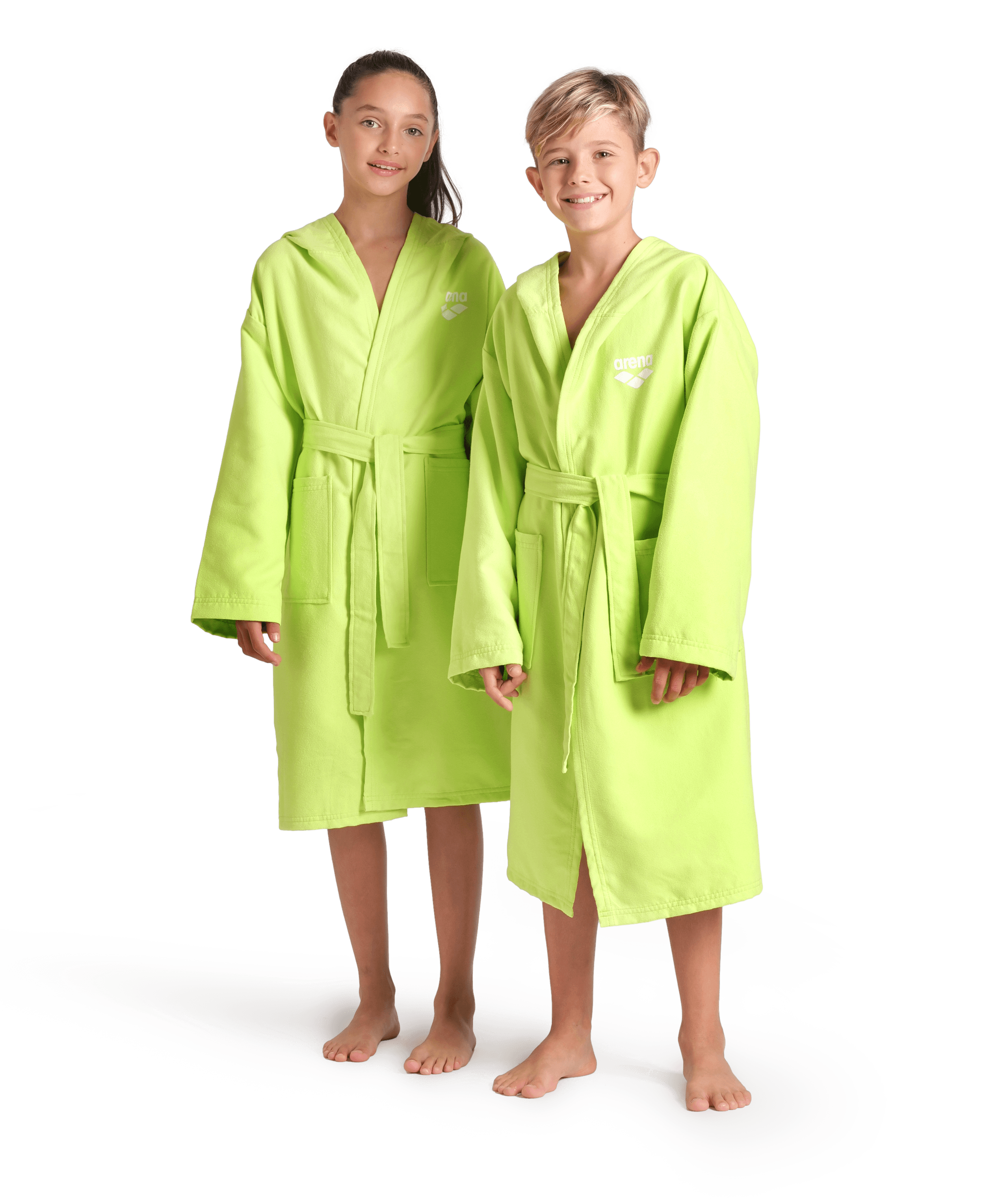 Arena ZEAL JR ROBE Çocuk Bornoz - Yeşil