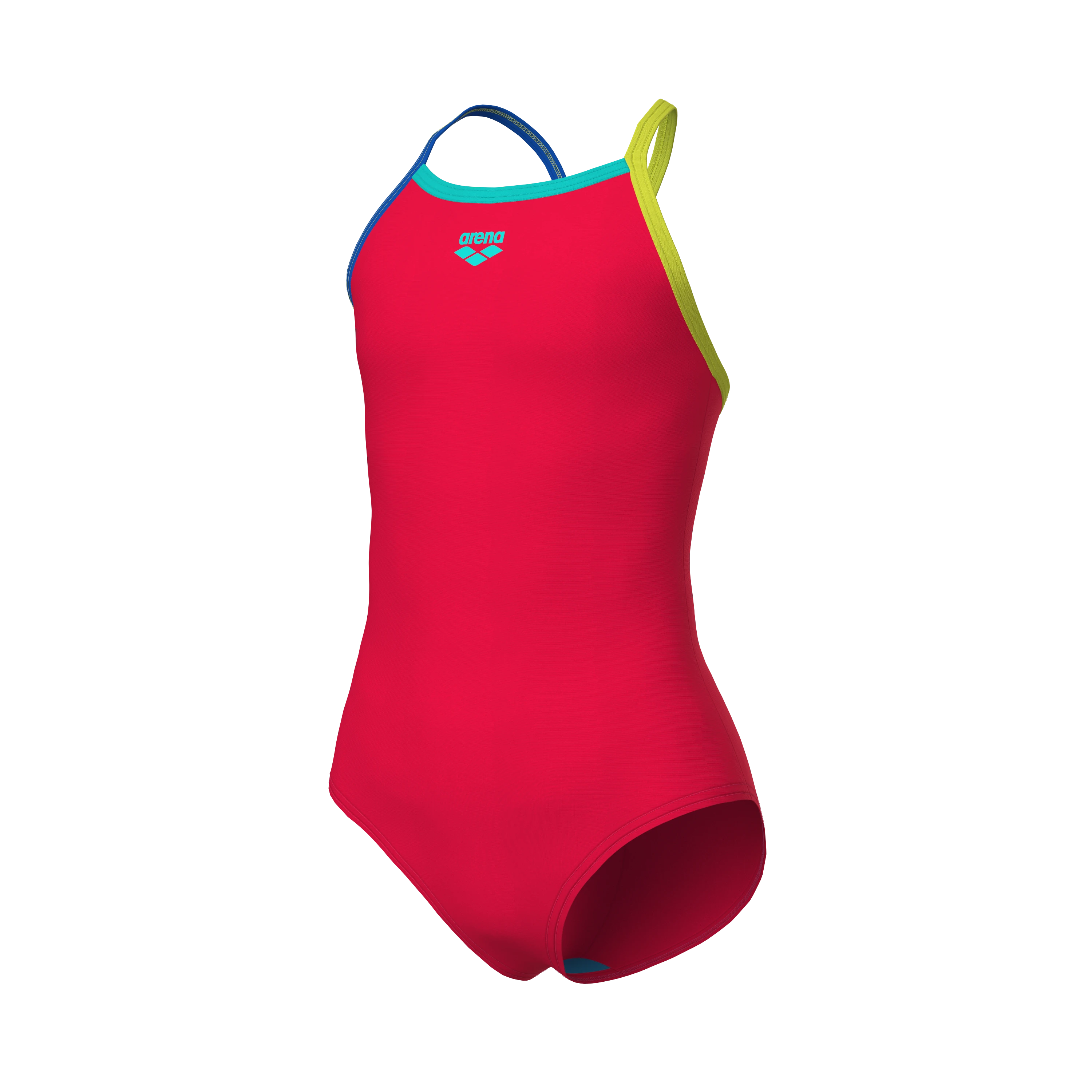 Arena Girl's Swimsuit Light Drop Solid Kız Çocuk Yüzücü Mayo