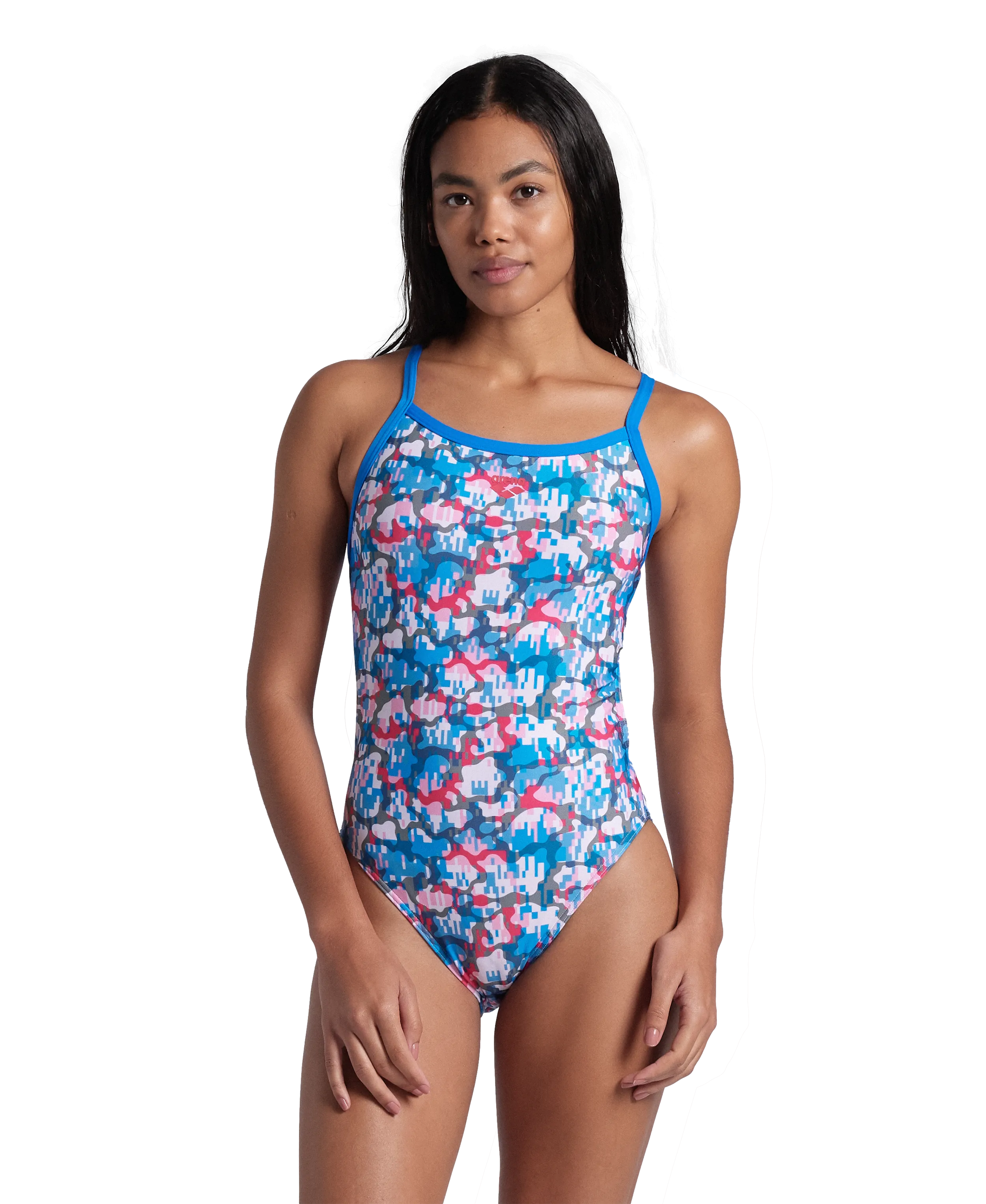 WOMEN'S ARENA MULTI CAMO SWIMSUIT CHALLE