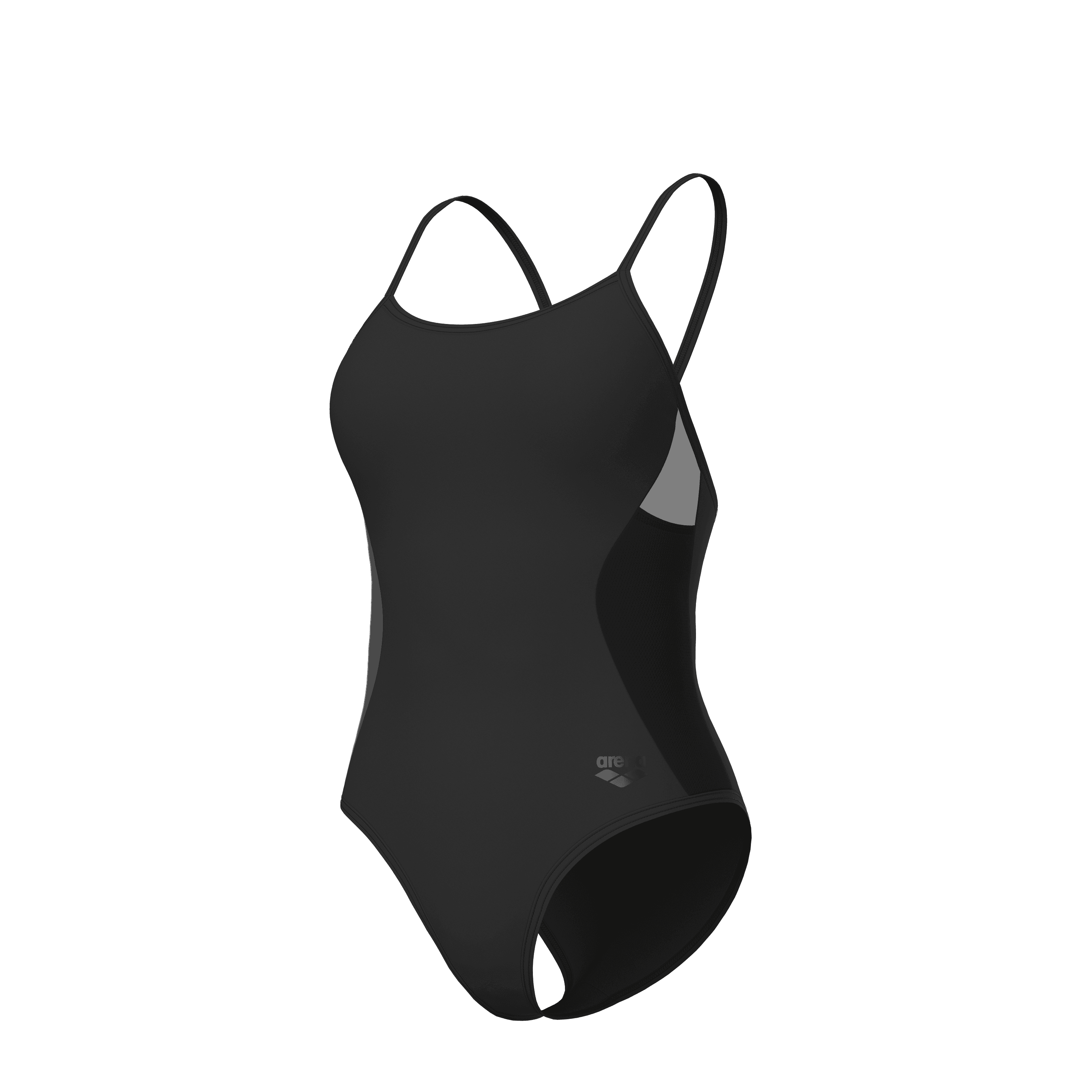 Arena Mesh Panels Swimsuit Kadın Mayo