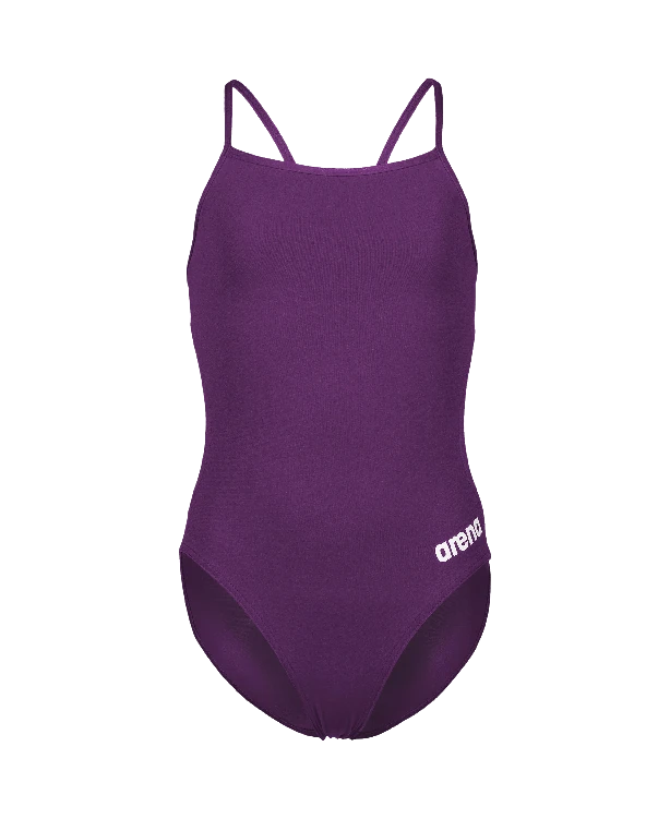 Arena Team Swimsuit Challenge Solid Kız Çocuk Mayo