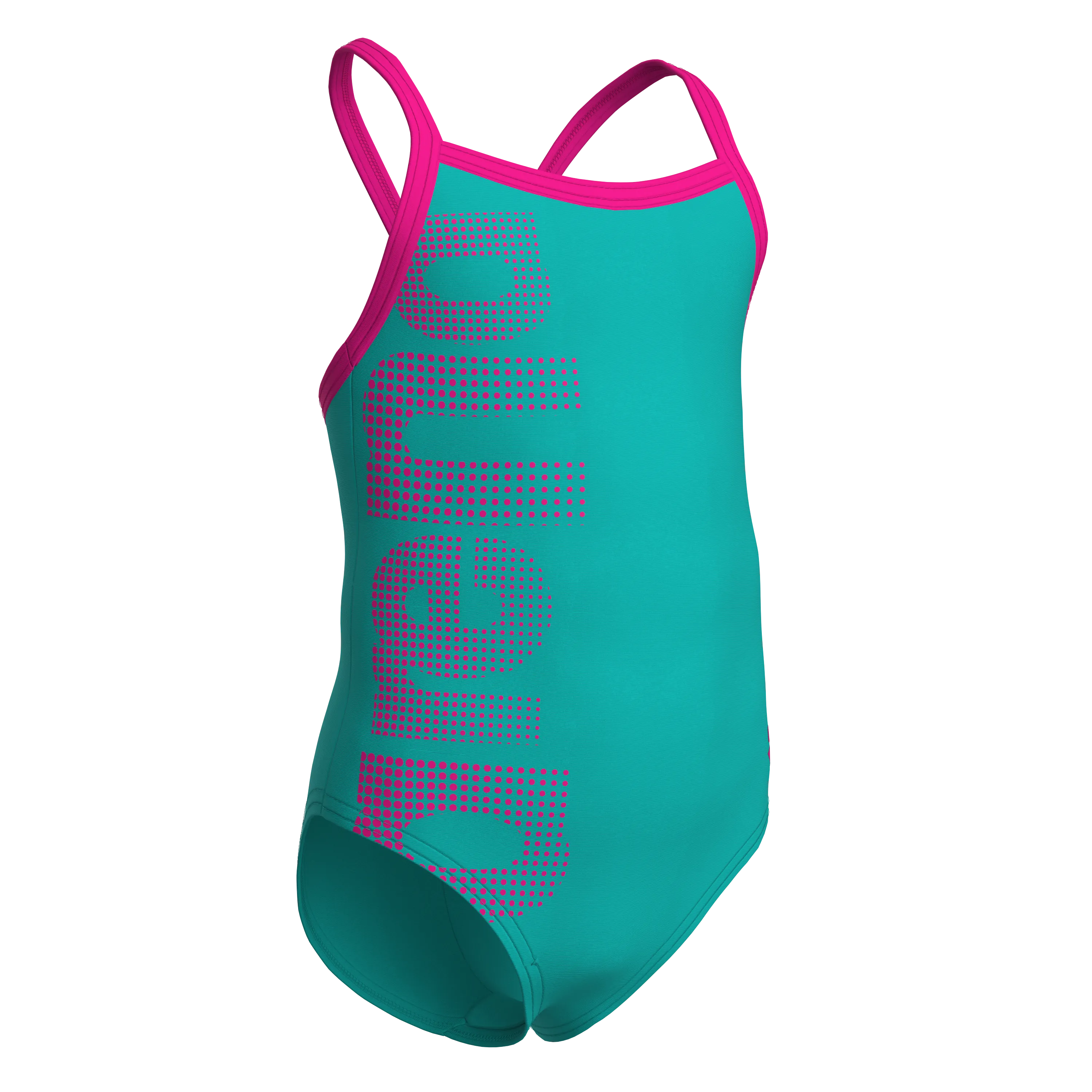 Arena Logo Kids Girl One Piece Mayo  - 8-9