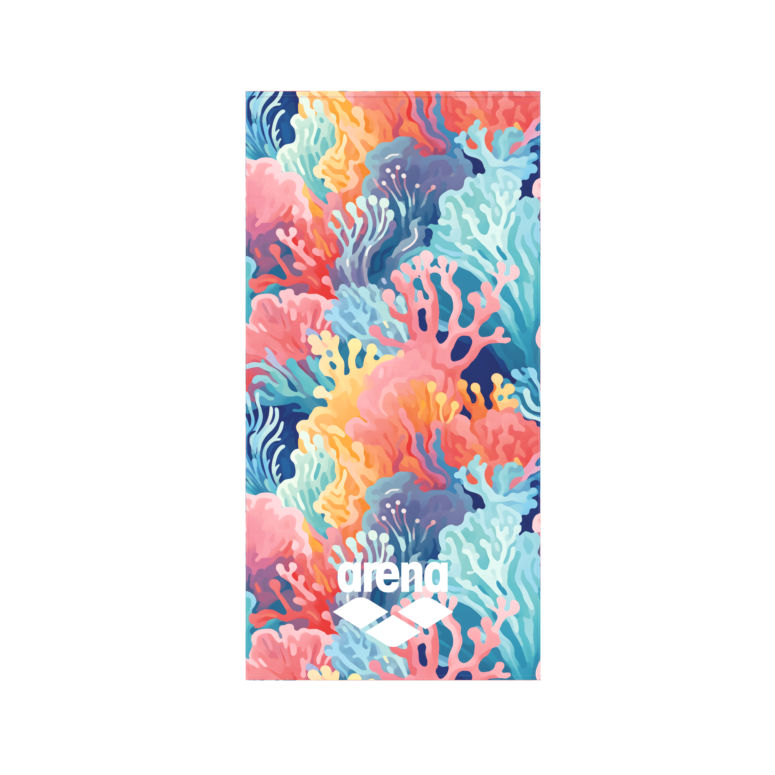 Arena Big Flowers Havlu - Rengarenk