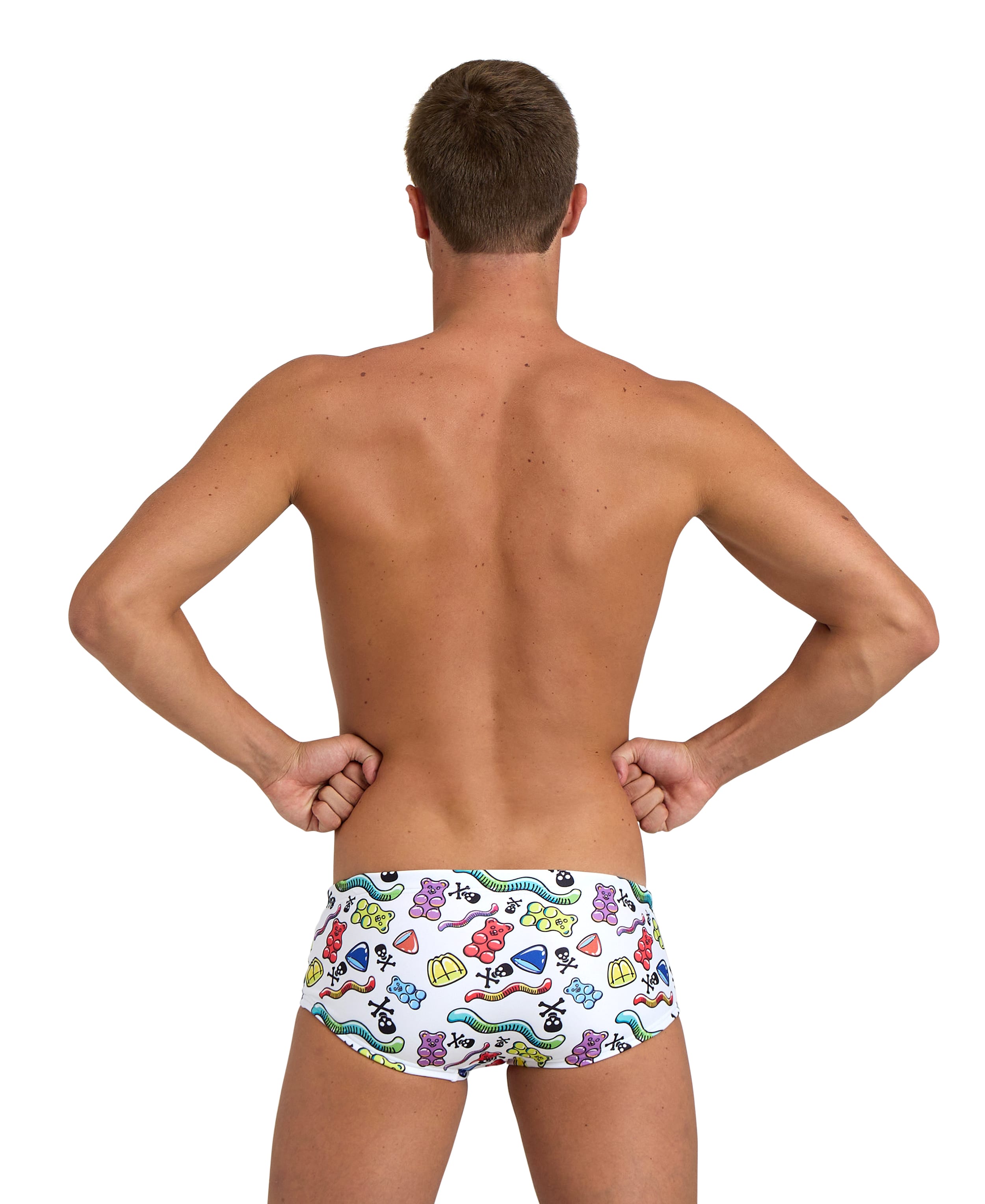 Arena Men's Crazy Gummy Swim Low Waist Short Erkek Mayo