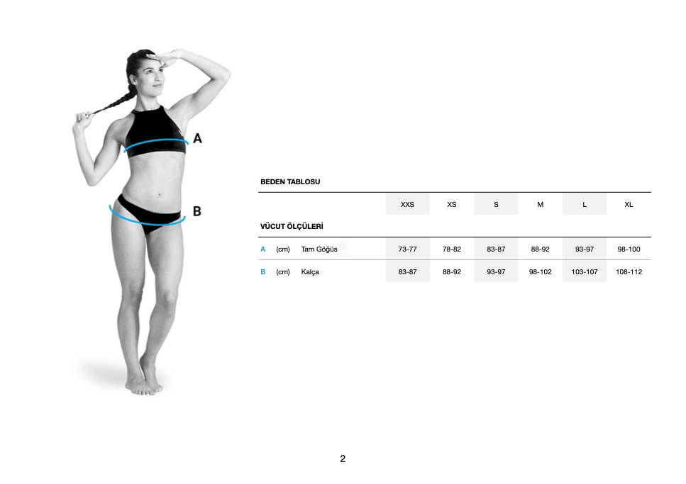 Arena WOMEN'S BODYLIFT SWIMSUIT MANUELA TWO PIECES Kadın Bikini Takımı