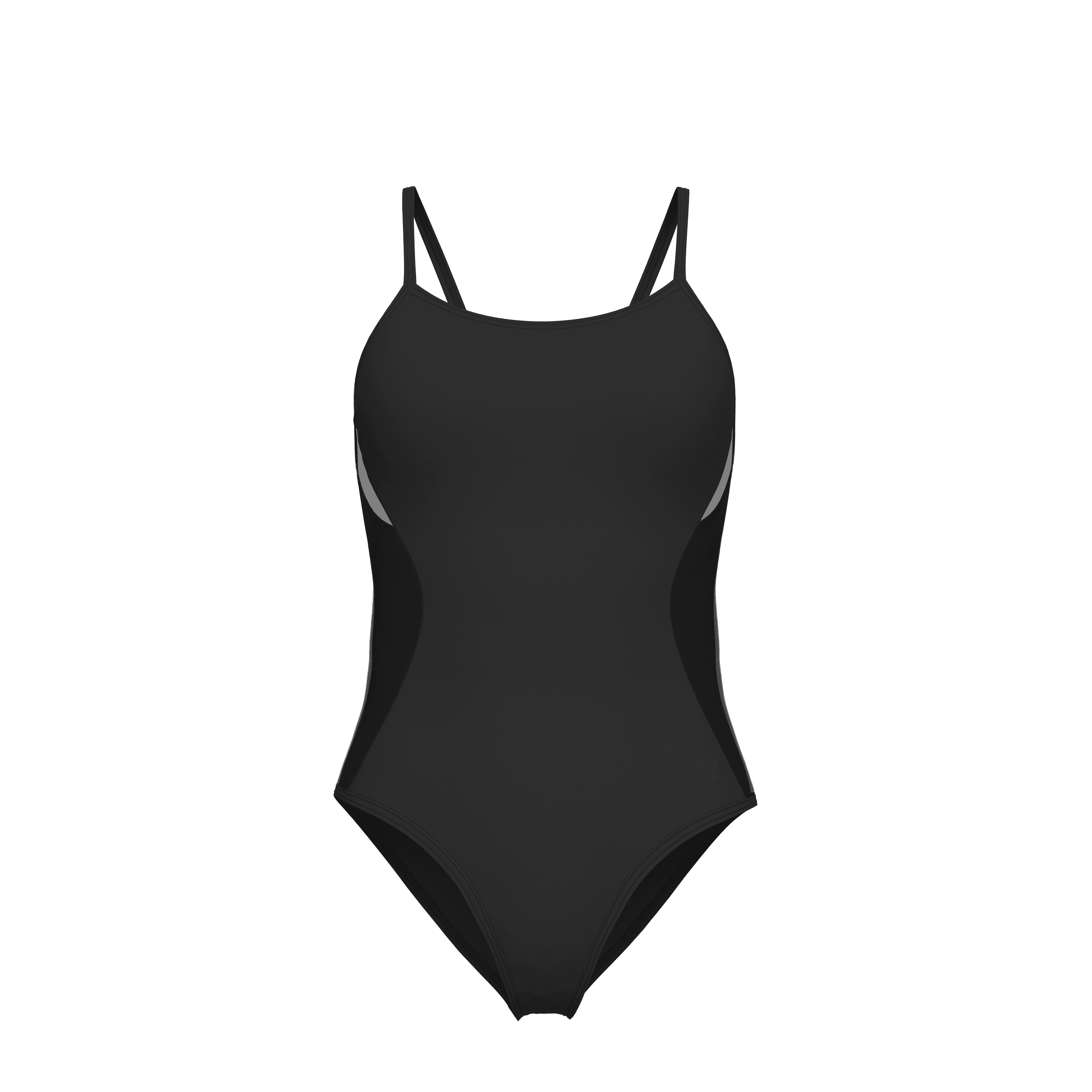 Arena Mesh Panels Swimsuit Kadın Mayo