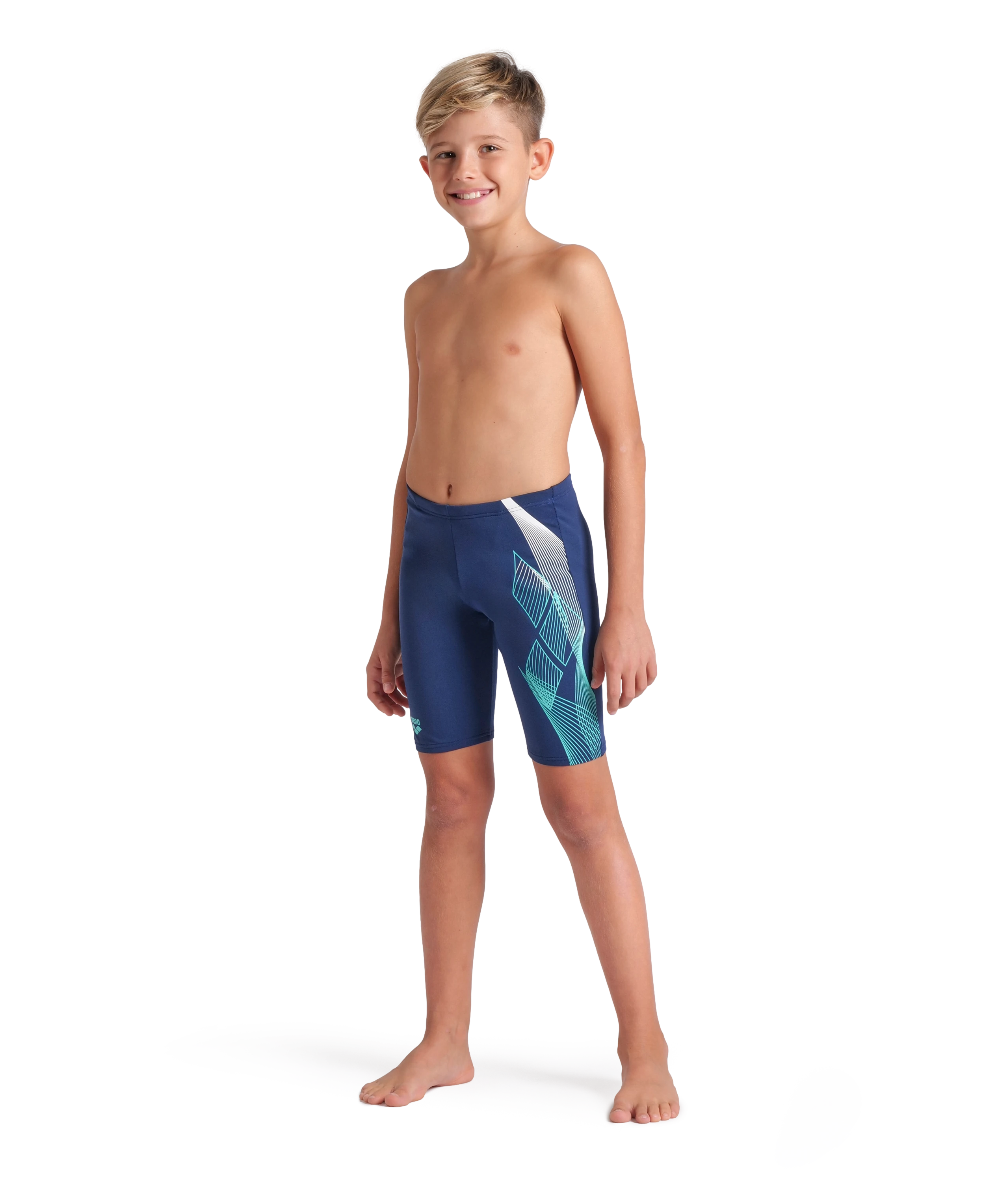 Arena Boy's Sea Water Swim Jammer Erkek Çocuk Yüzüzü Mayo