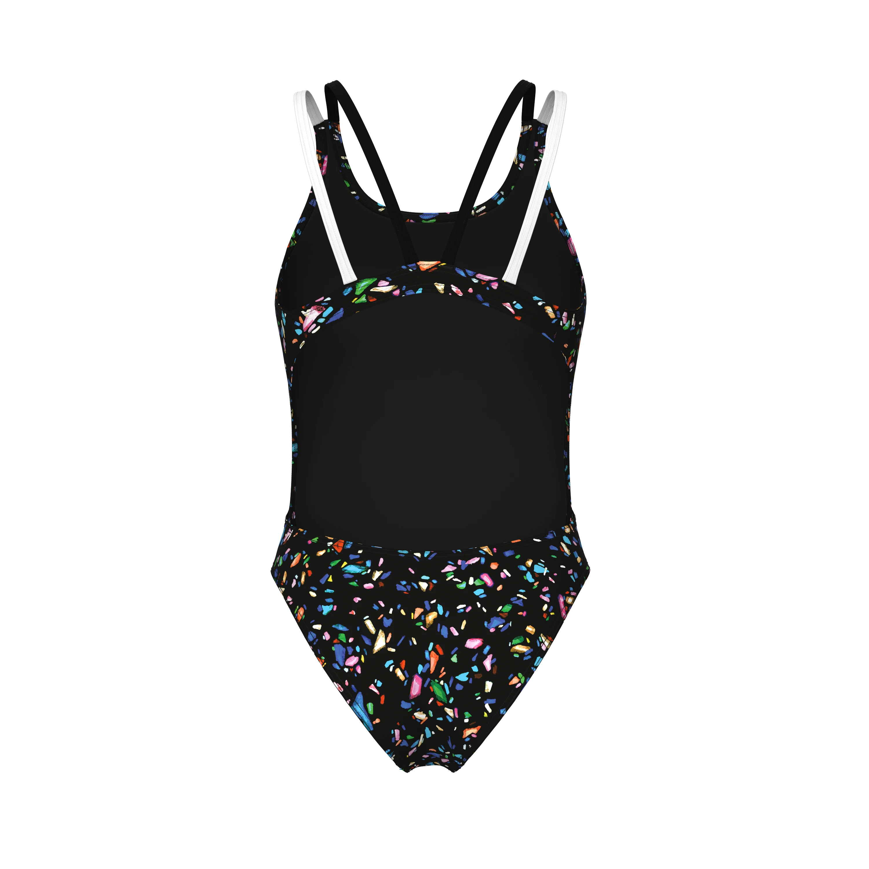 WOMEN'S ARENA CONFETTI SWIMSUIT SWIM TECH MULTI