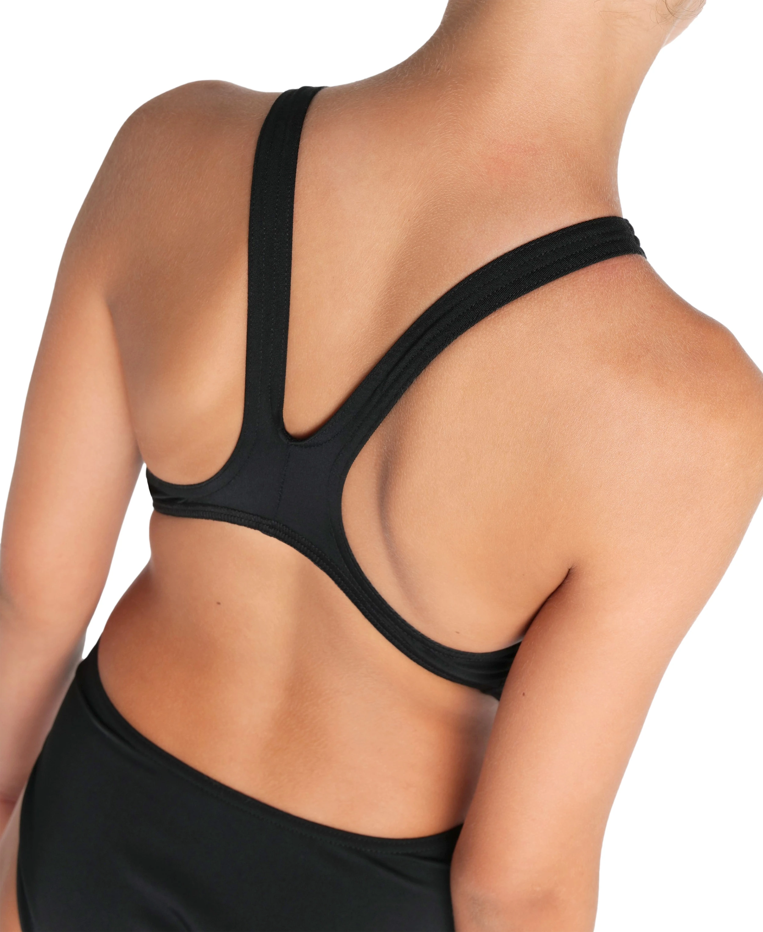 Arena Girl's Team Swimsuit Tech Solid Kız Çocuk Yüzücü Mayo