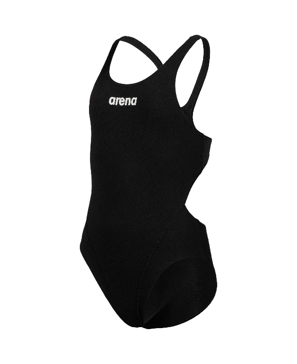 Arena Girl's Team Swimsuit Tech Solid Kız Çocuk Yüzücü Mayo