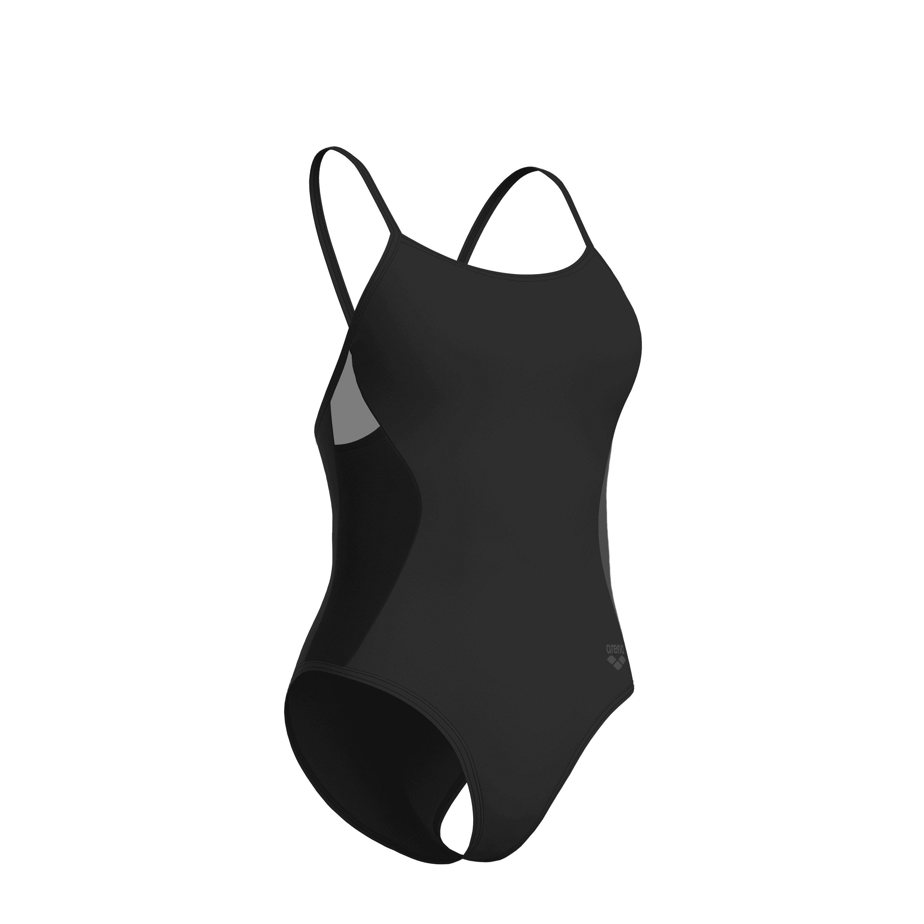 Arena Mesh Panels Swimsuit Kadın Mayo