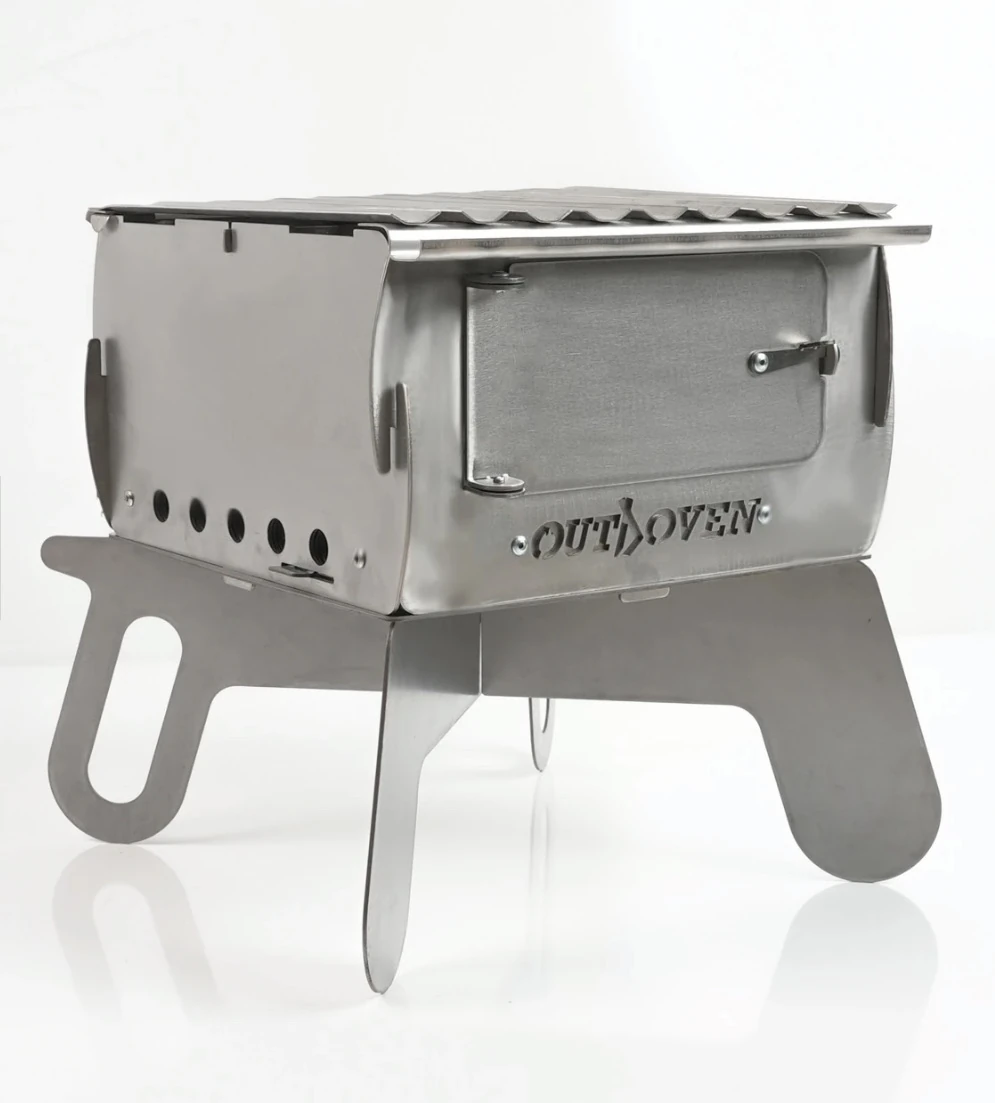 Outdoven X4 | Paslanmaz Çelik Premium Ateş Kutusu & Mangal