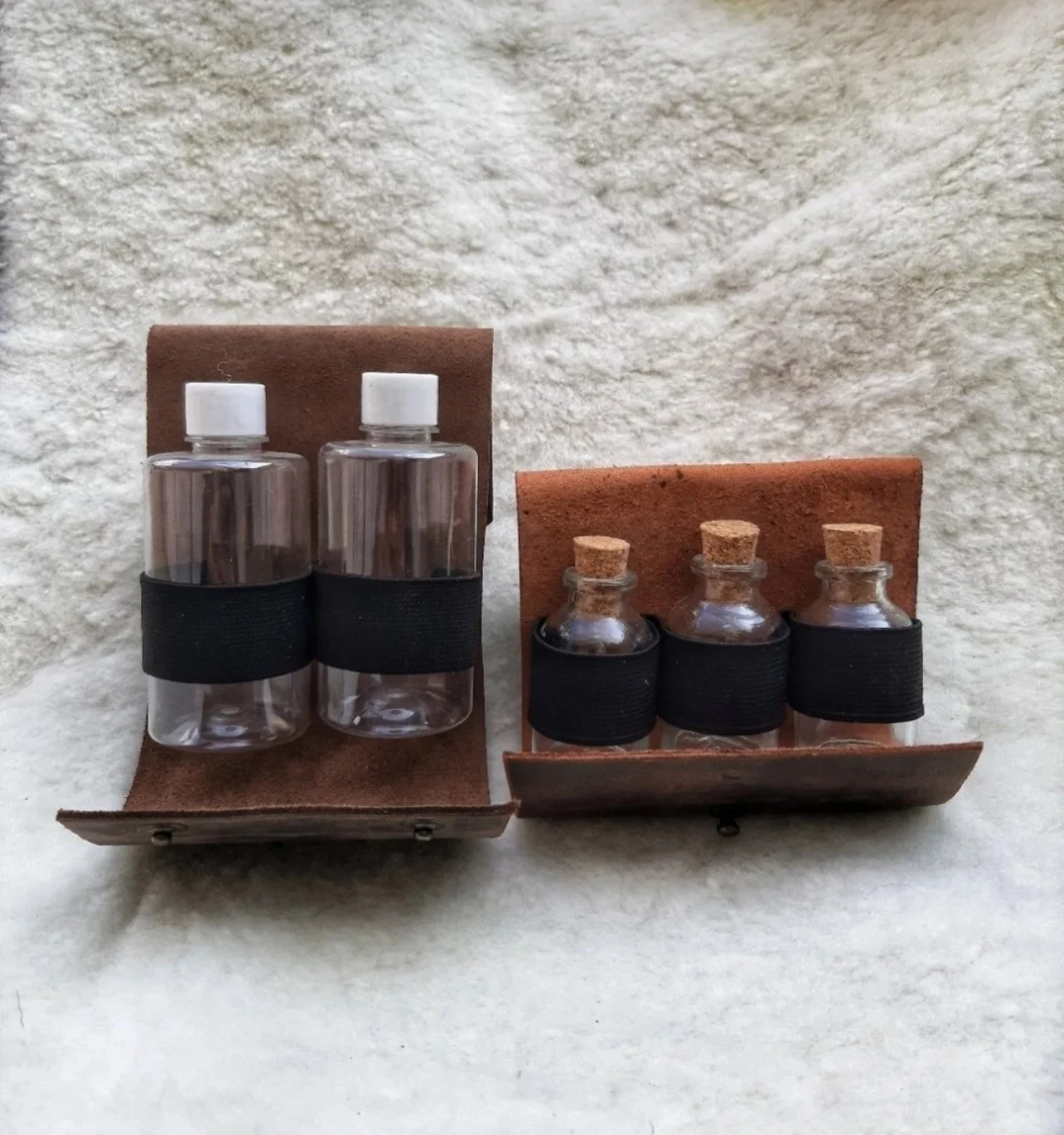 DARKBEAR ECO DERİ BAHARATLIK. E YAĞDANLIK SET