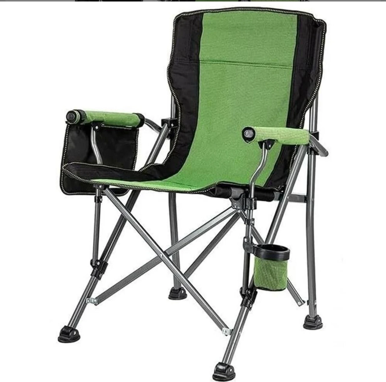 Madfox Roxy Katlanır Kamp Sandalyesi Green/Black