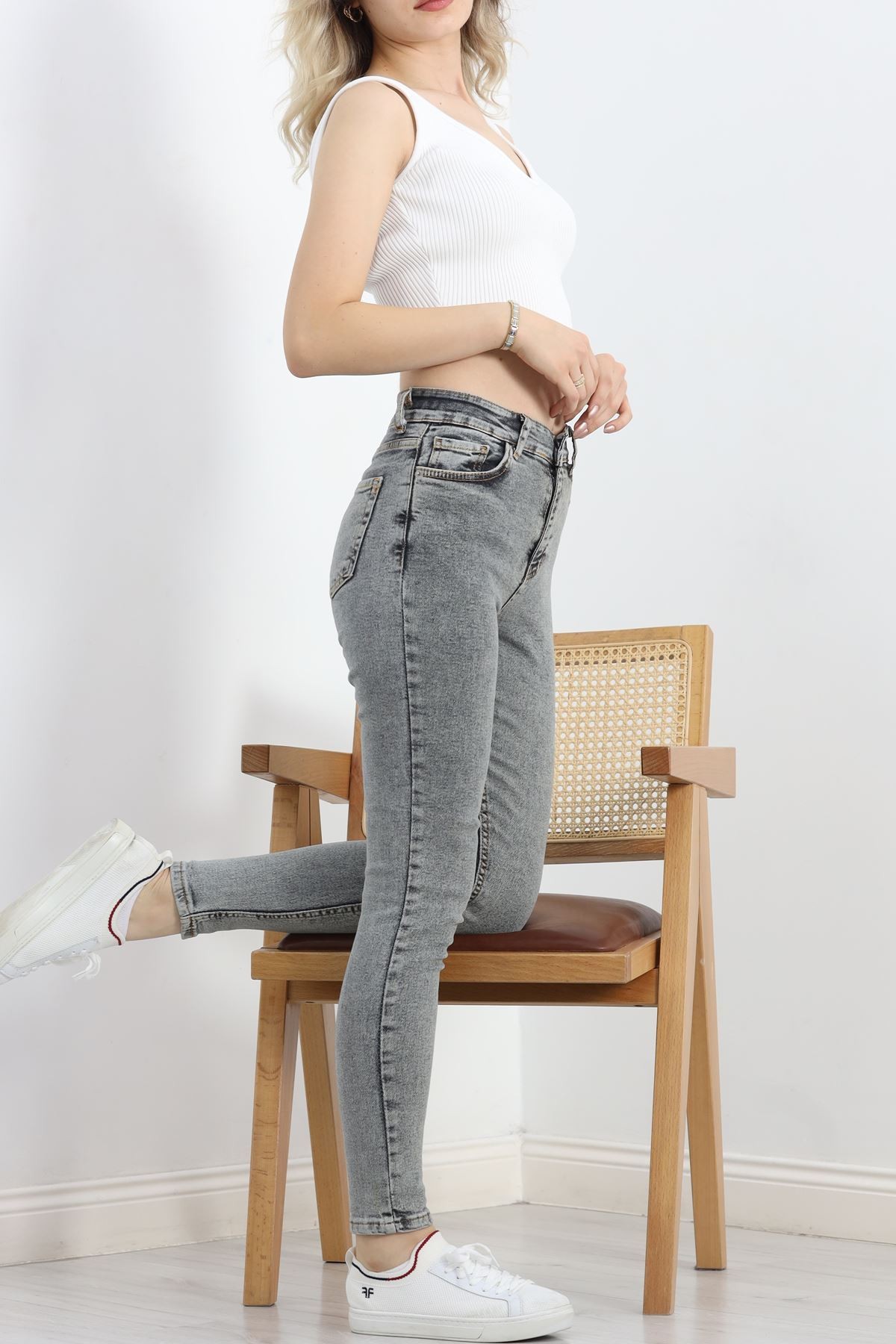 Mom Boyfriend Jeans Füme - 20432.1778.