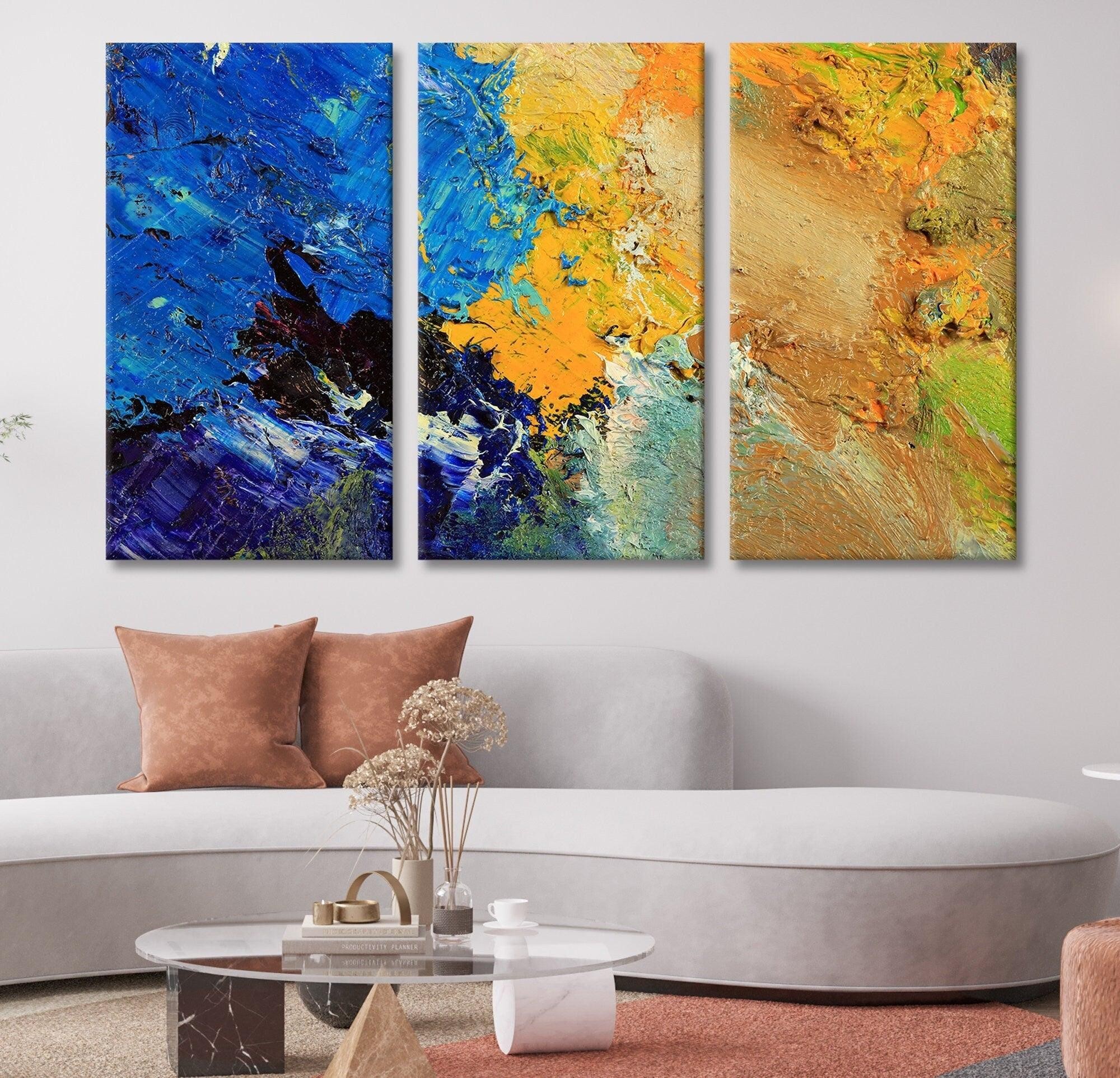 Fine Art Canvas Print | Wrap Canvas Wall Art, Stretched Canvas Print Wall Canvas, Abstract artwork , Oil Paintings on Wrapped Canvas, wall