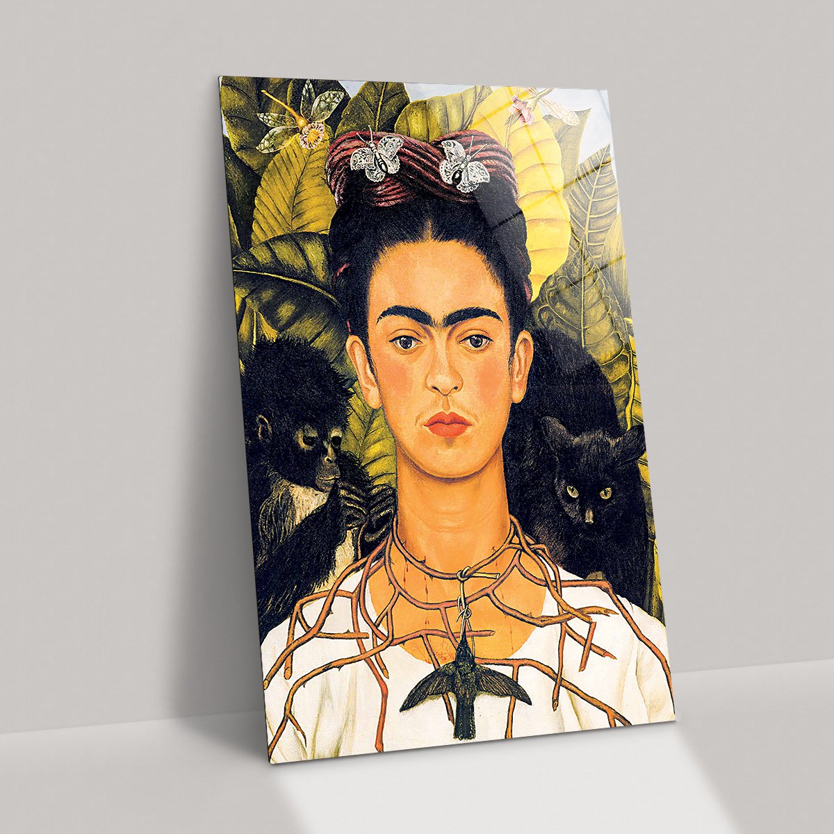 Dikenli Kolye Frida Kahlo Tablosu