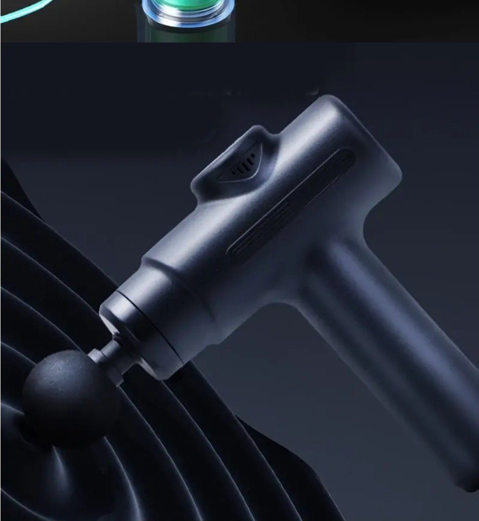 Masaj Tabancası - 4 Başlıklı Derin Doku Masaj Aleti | 1200 mAh Şarjlı