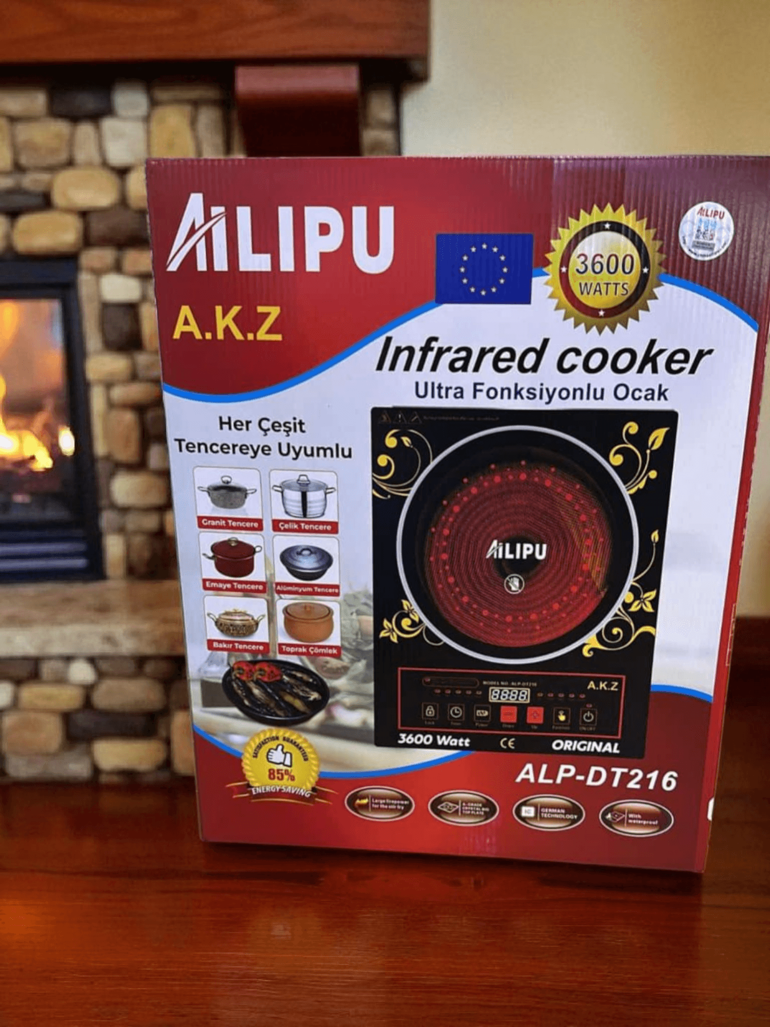 Ailipu ALP-DT216 3600W İnfrared Ocak – Tüm Tencerelerle Uyumlu