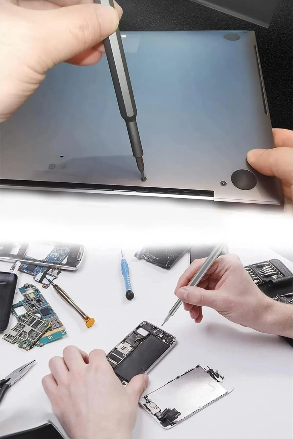 iPhone & Elektronik Uyumlu Tornavida Seti – 24 Parça