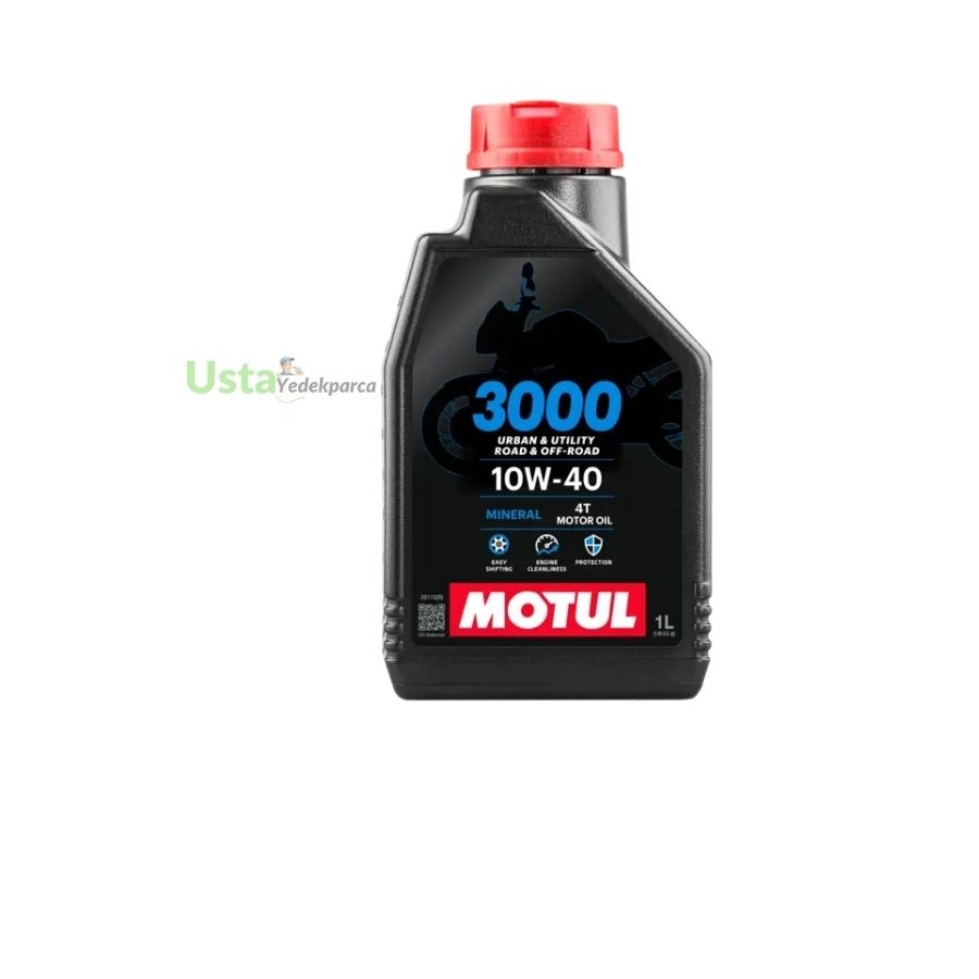 Motul 3000 10w-40 4t 1 L Motosiklet Motor Yağ