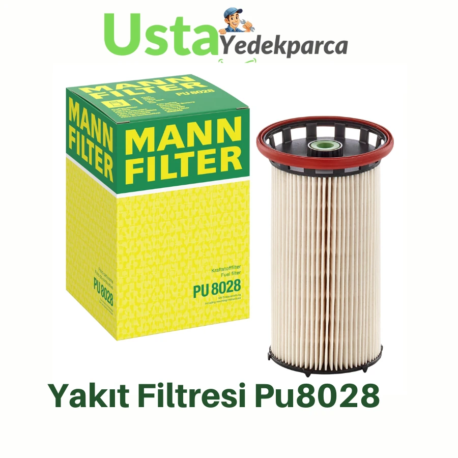Seat Leon 1.6 Tdi 2013-2019 Mann Filtre (Yakıt Filtresi) Pu8028