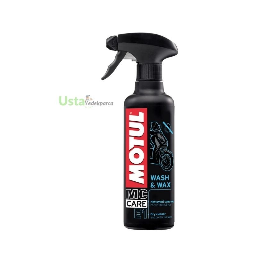 Motul E1 WASH & WAX Susuz Temizleyici Sprey 400 Ml