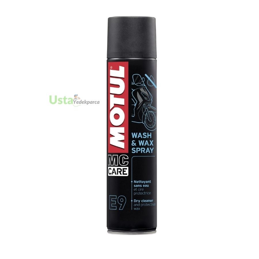 Motul E9 Wash&Wax Motosiklet Temizleme Ve Cila Spreyi