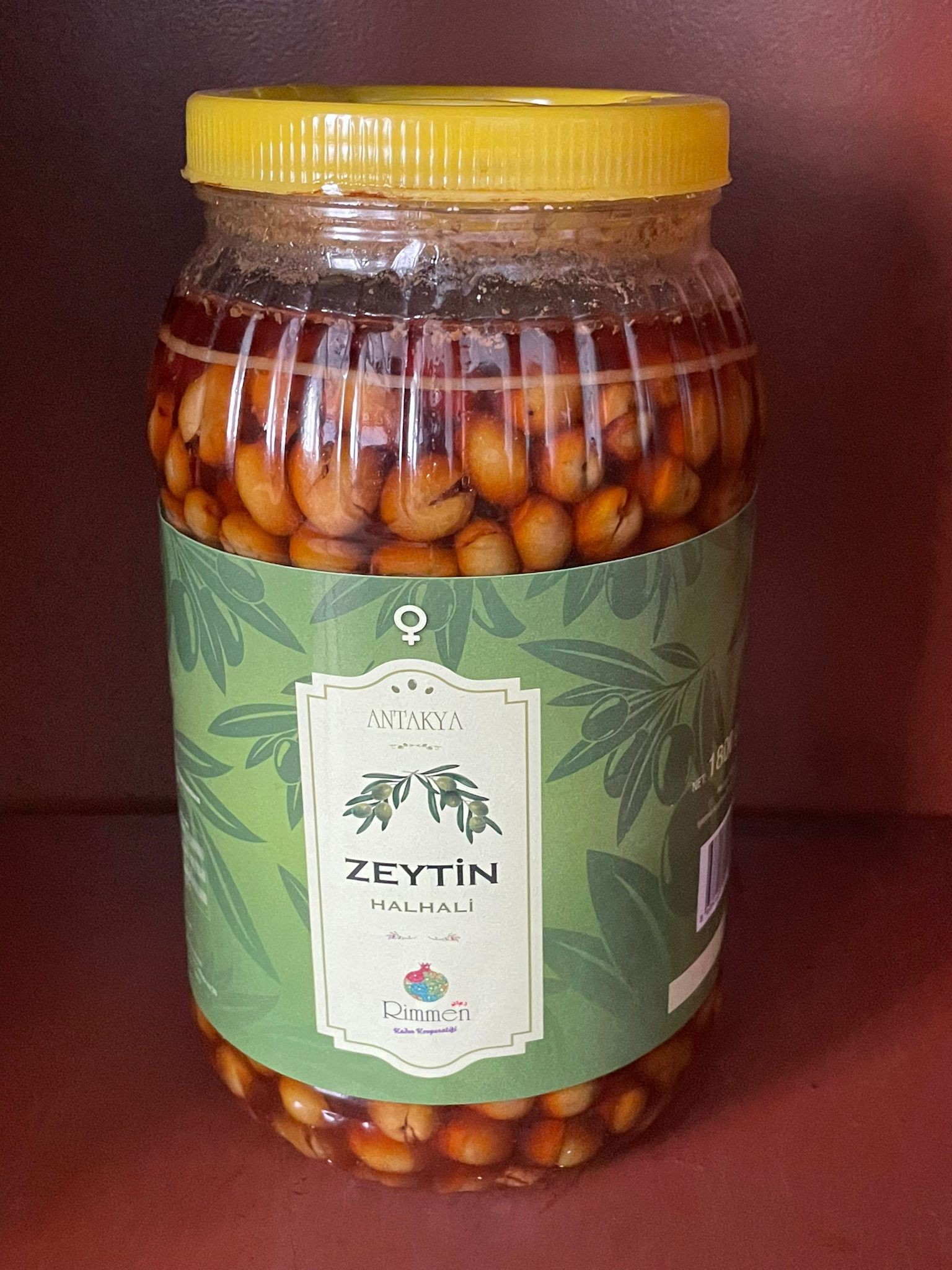 Yeşil Zeytin (Halhali) - 1800 GR