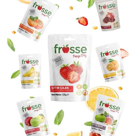 7'li Kuru Meyve Seti - Dondurarak Kurutulmuş - Freeze Dried