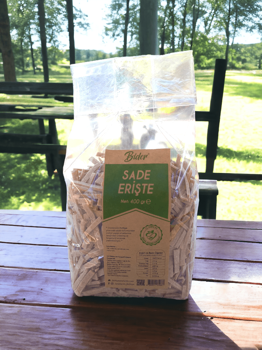 Sade Erişte (Kara Kılçık Unundan) - 400 GR