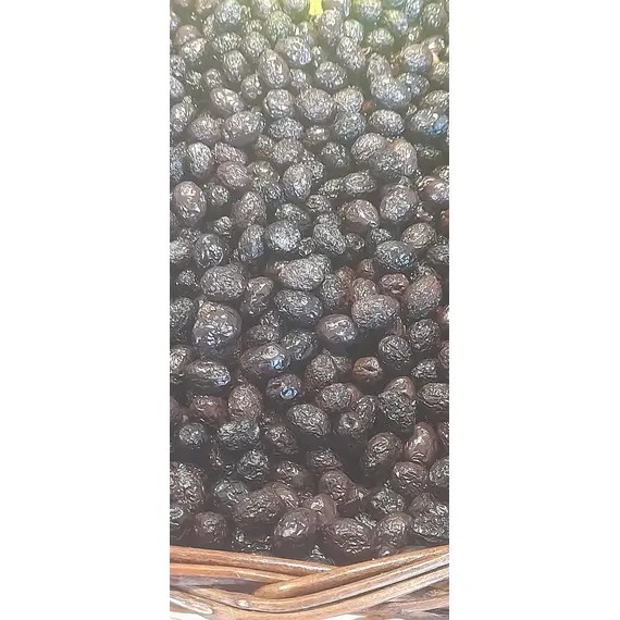 Bergama Kuru Sele Az Tuzlu Siyah Zeytin