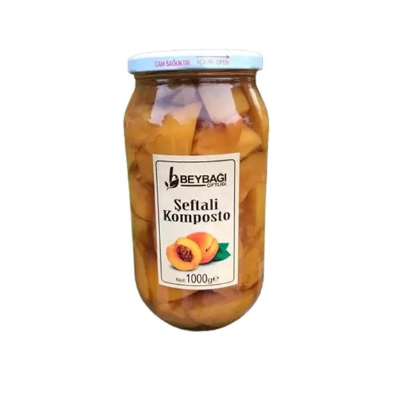 Şeftali Komposto 1000 gr