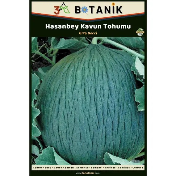 Hasanbey Kavun Tohumu- Yerli ve Sürdürülebilir Tohum- 5 Gram Kavun Tohumu