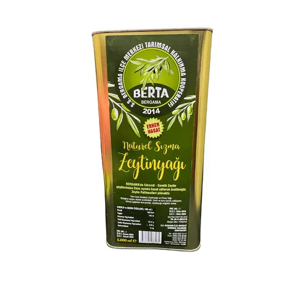 Berta Erken Hasat Sızma Zeytinyağı 5LT