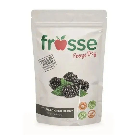 Karadut - Dondurarak Kurutulmuş - Freeze Dried